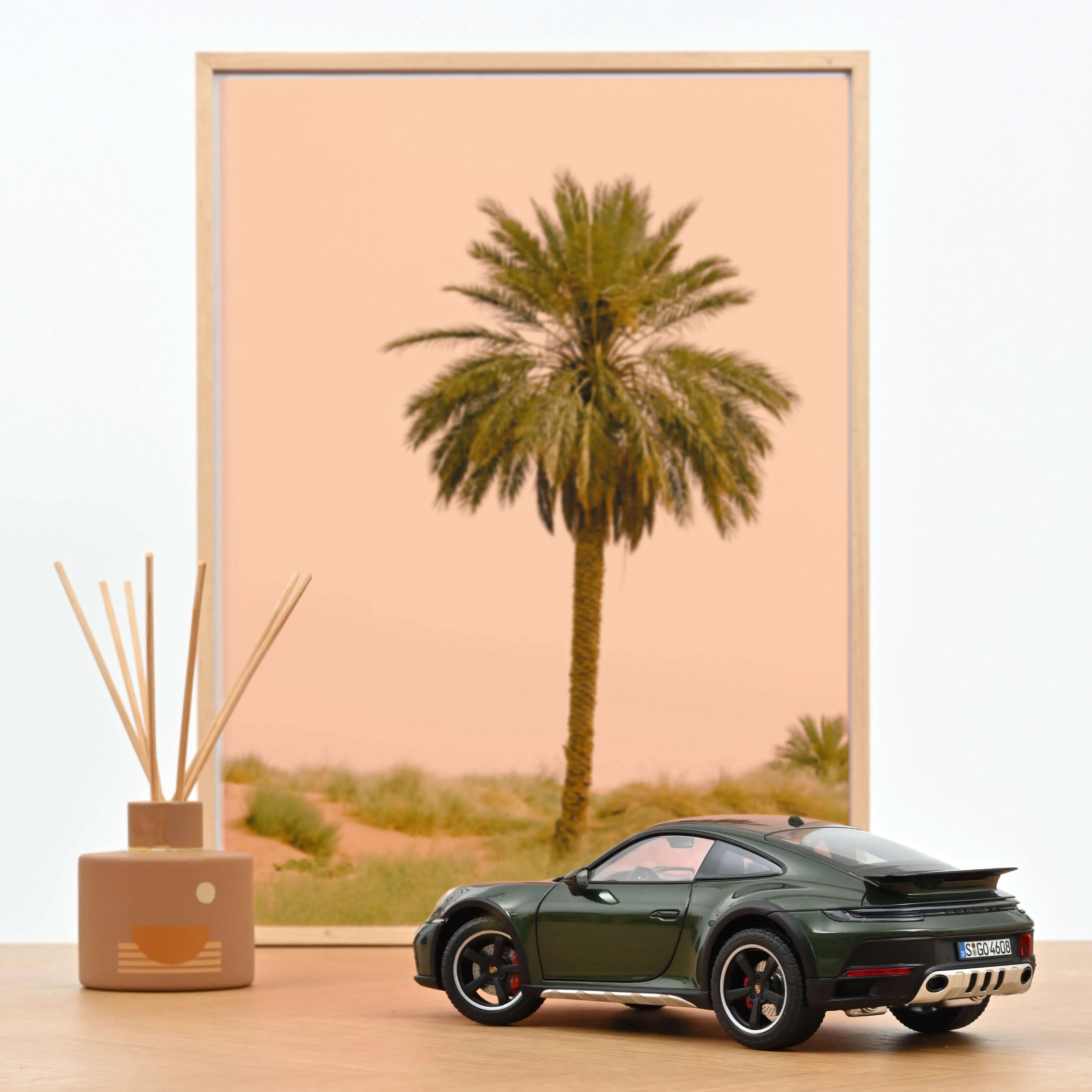 Porsche 911 Dakar 2023 Vert Chêne Métallisé 1/18 - Image 3