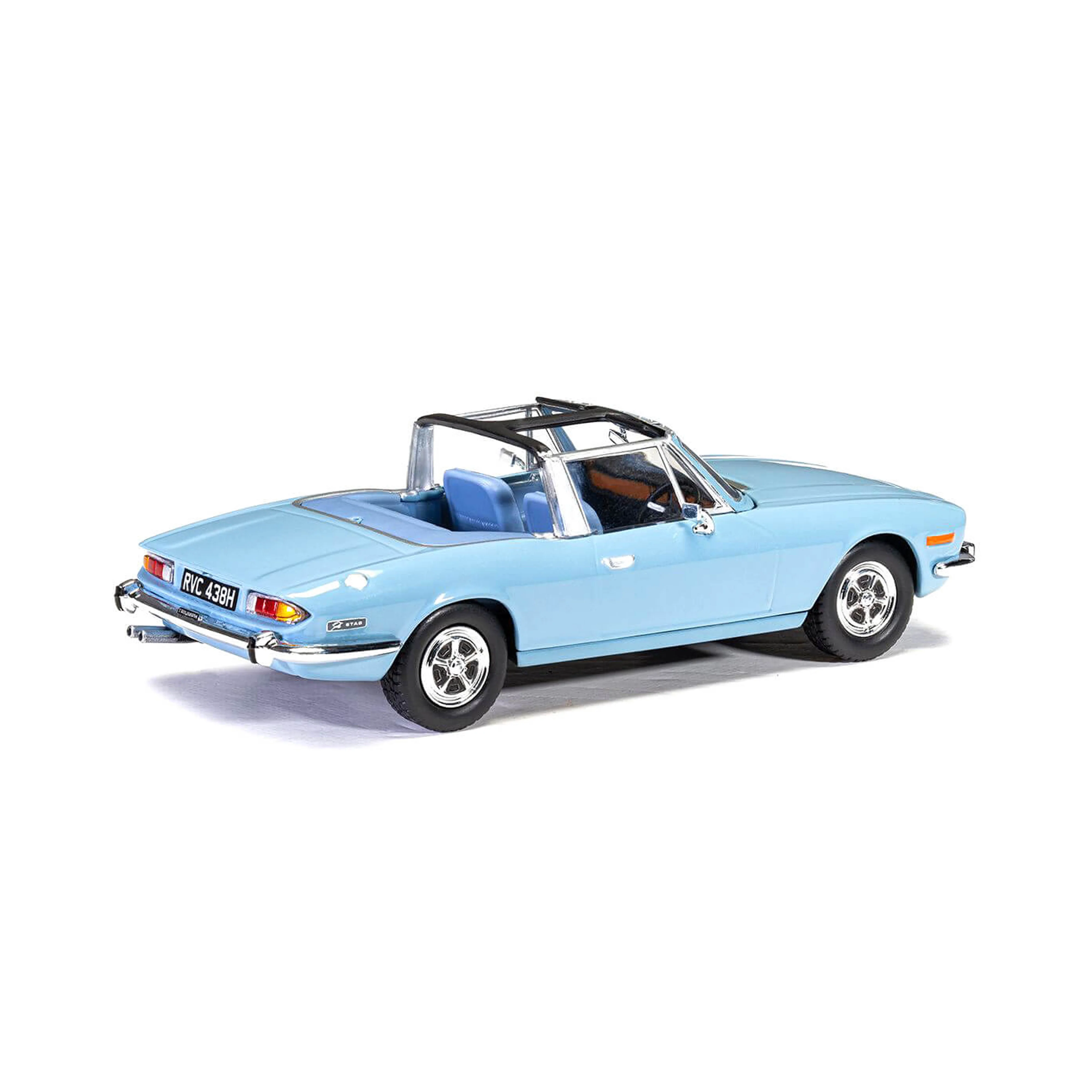 Triumph Stag Mk1 Pre-Production Car (LD17) Bleu Wedgewood 1/43 - Image 2