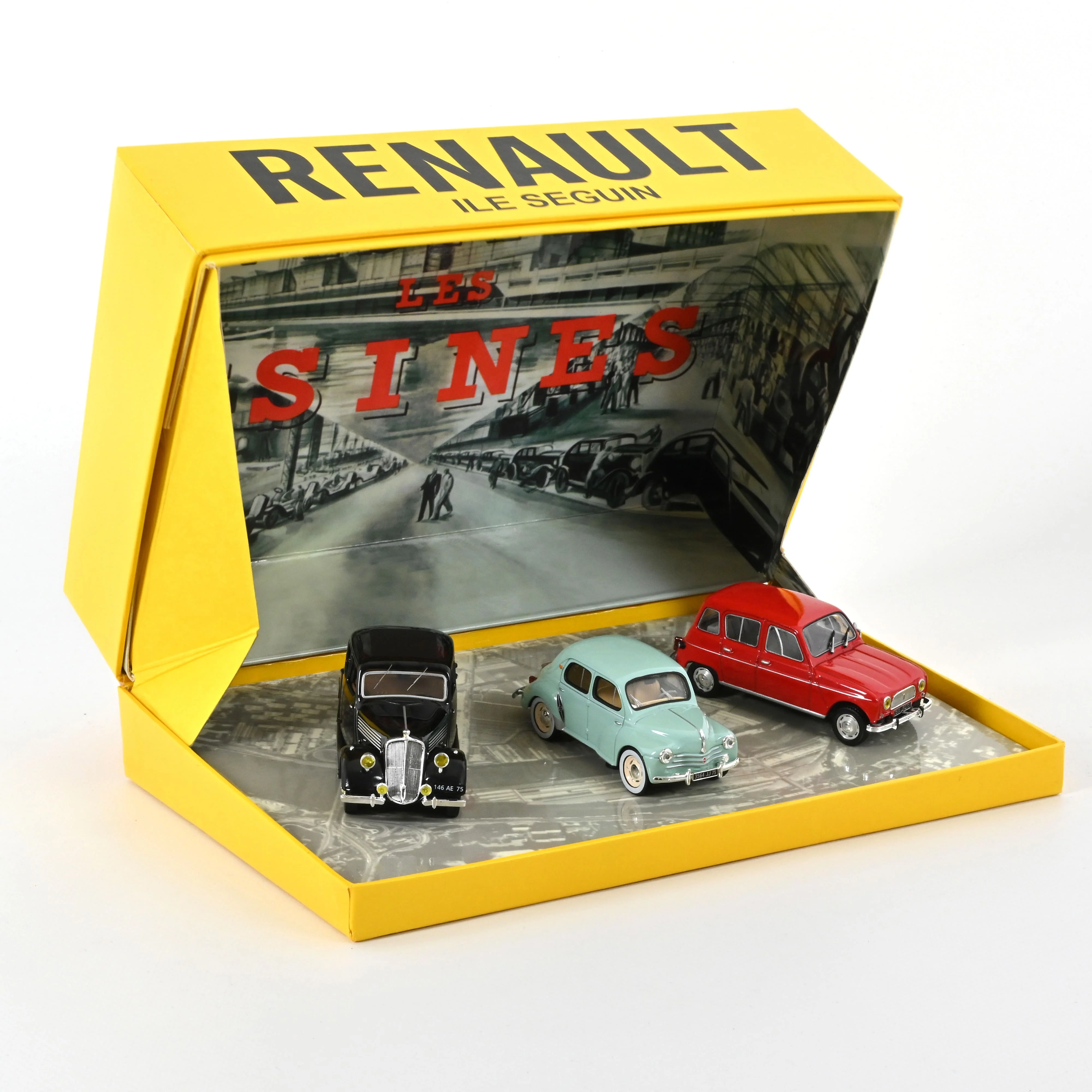 Coffret Ile Seguin Celta 4/4L/4CV 1/43