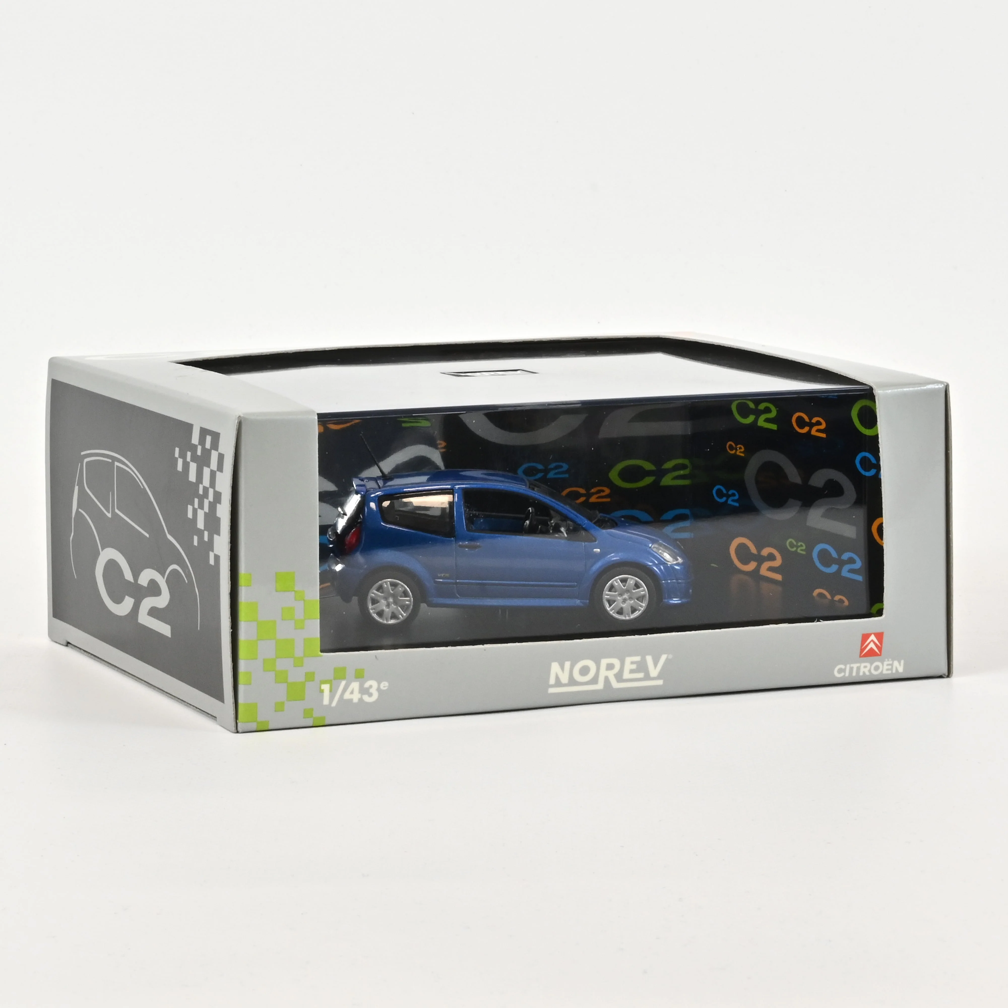 Citroën C2 Grand Pavois Bleu 1/43