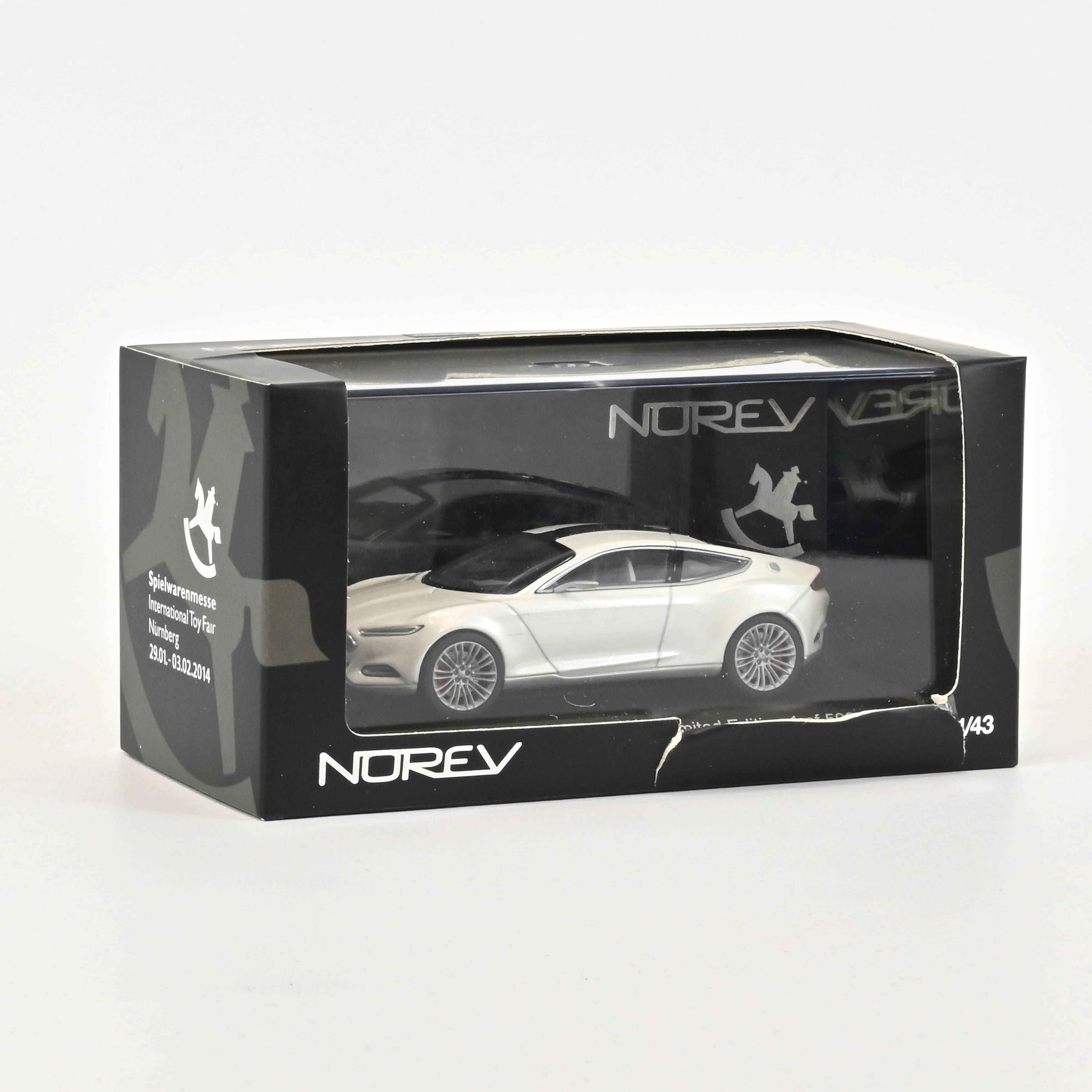 Ford Evos Concept 2014 blanc Nuremberg Toy Fair 1/43