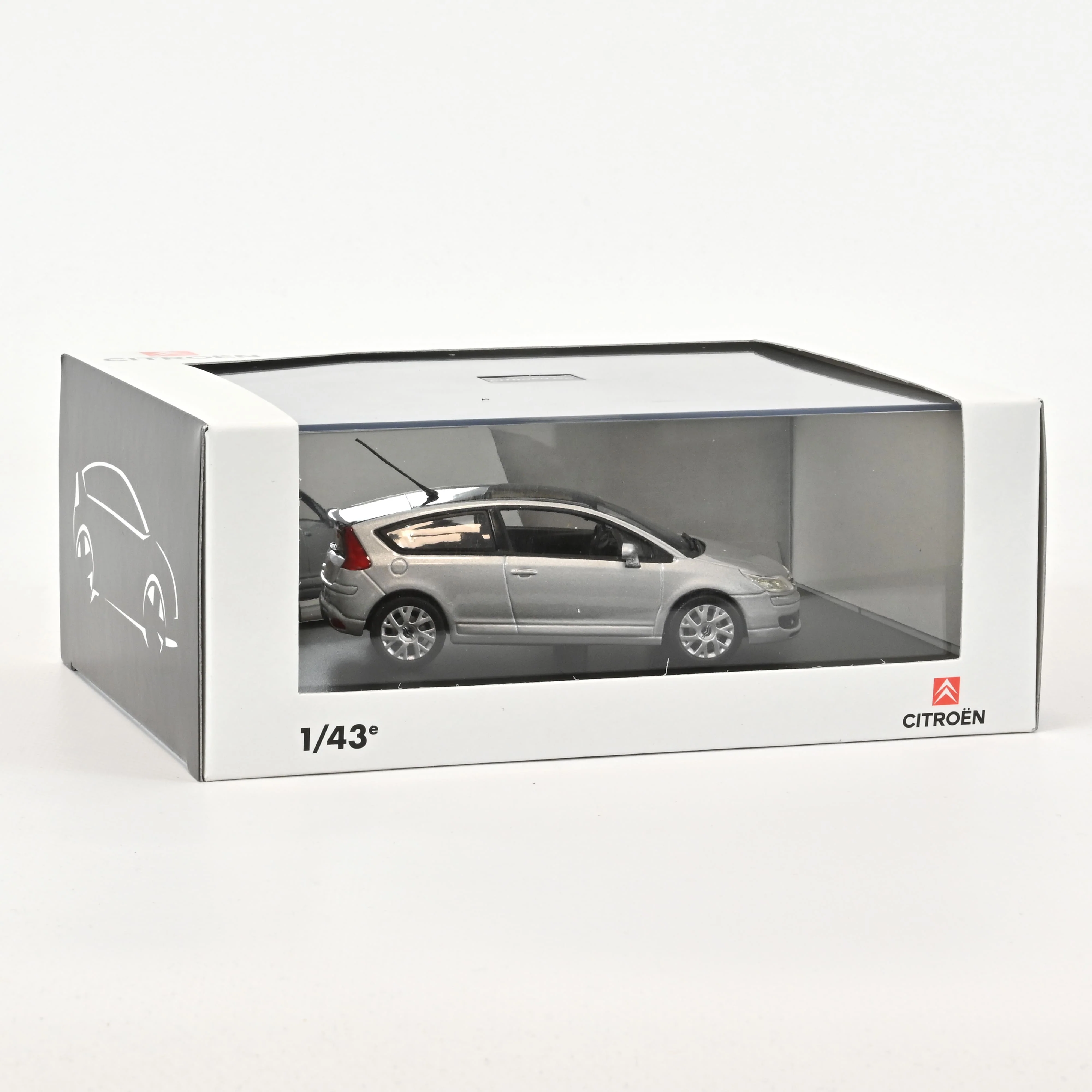 Citroën C4 Gris Aluminium 1/43