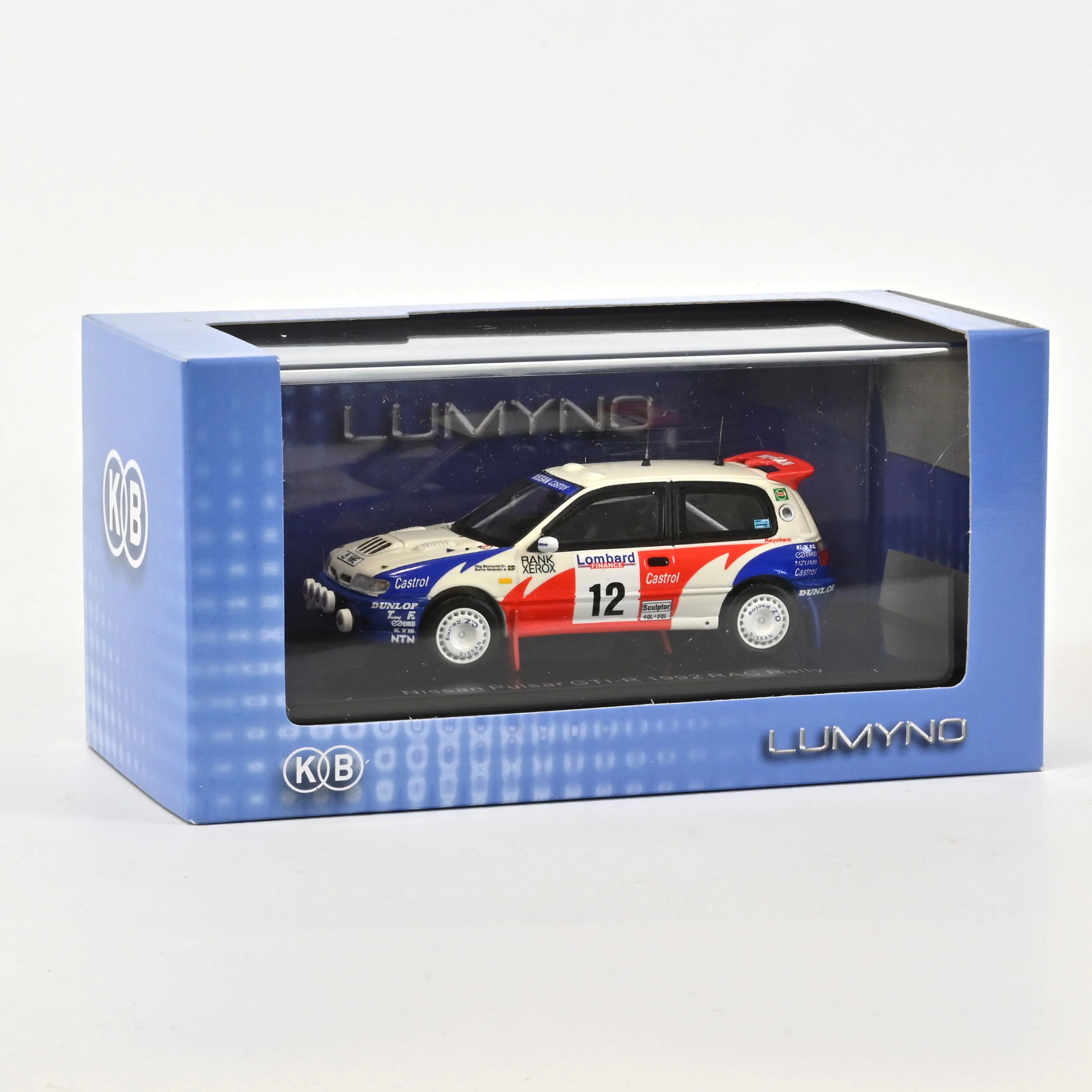 Nissan Pulsar GTI-R 1992 RAC Rally 12 S. Blomqvist/B. Melander 1/43