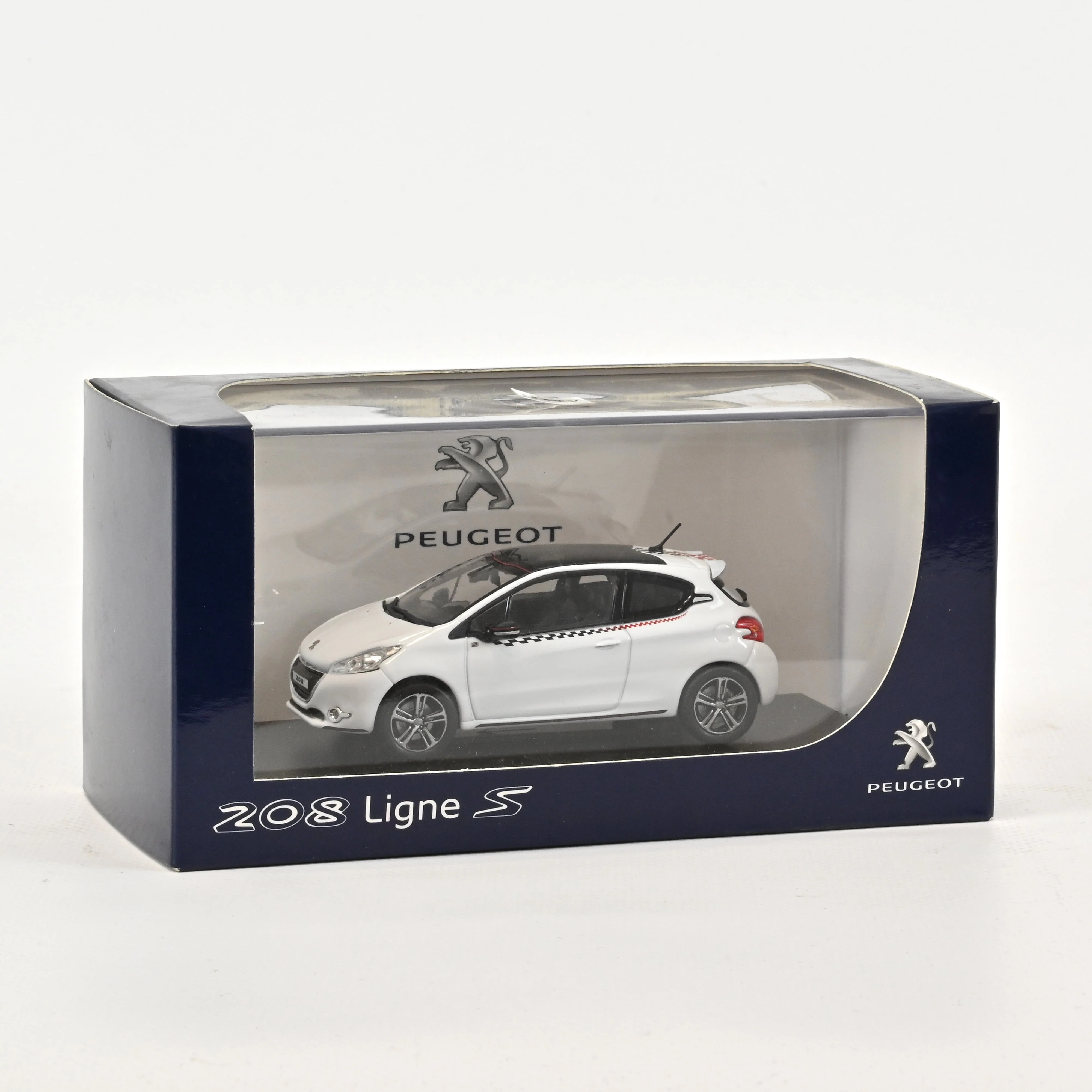 Peugeot 208 Blanc 1/43