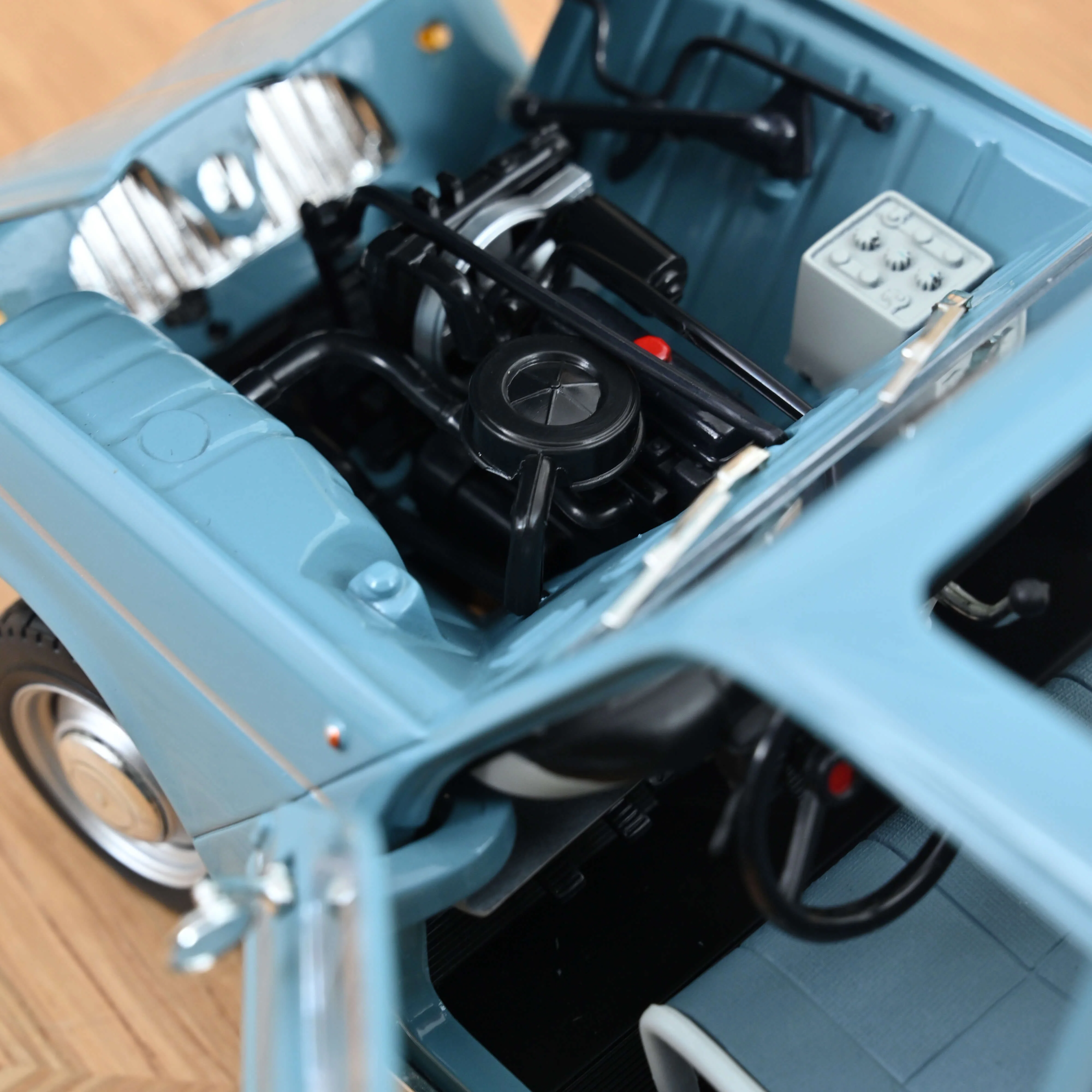 Renault 4L 1966 bleu français 1/18 - Image 4
