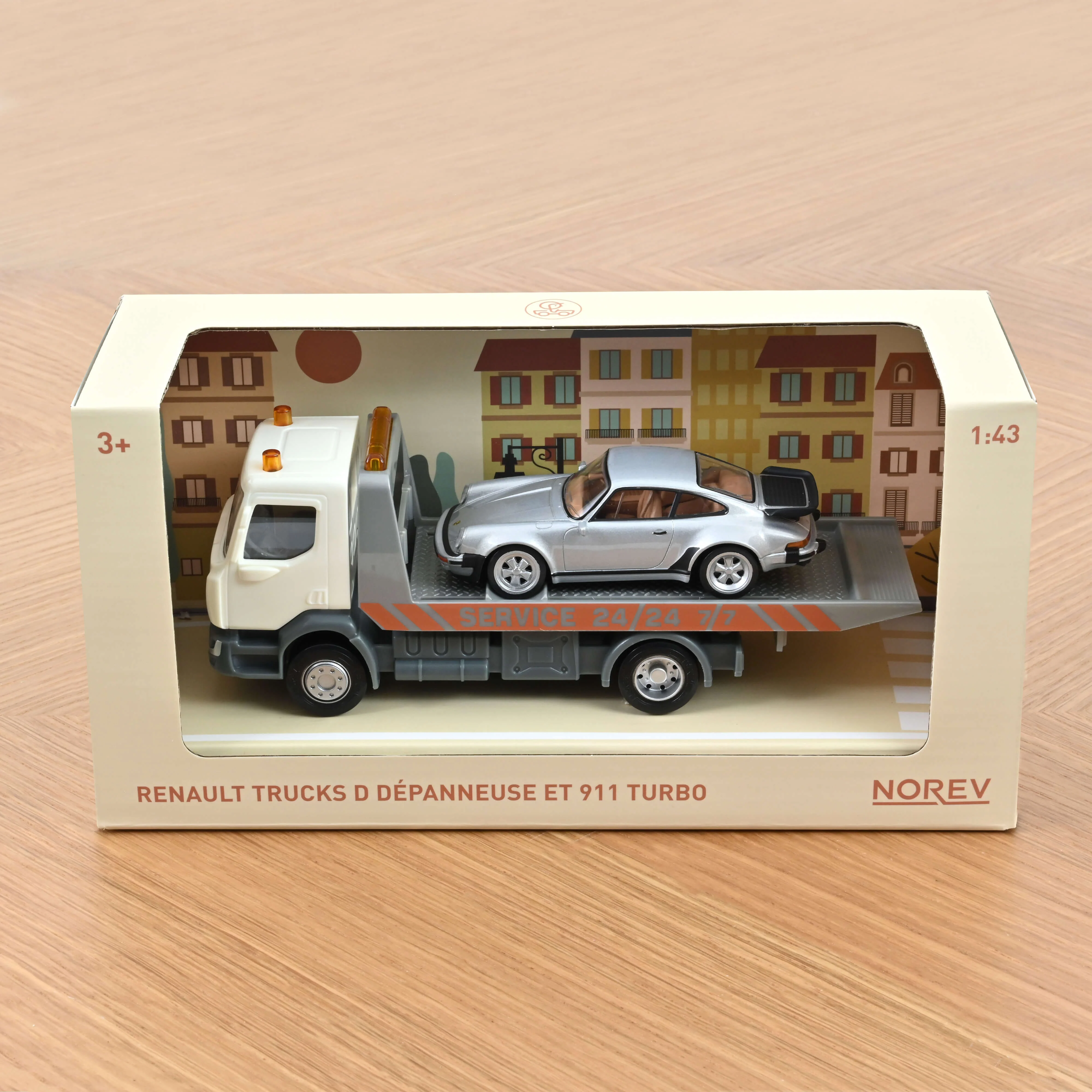 Dépanneuse Plastigam et Porsche 911 Jet-car 1/43 - Image 3