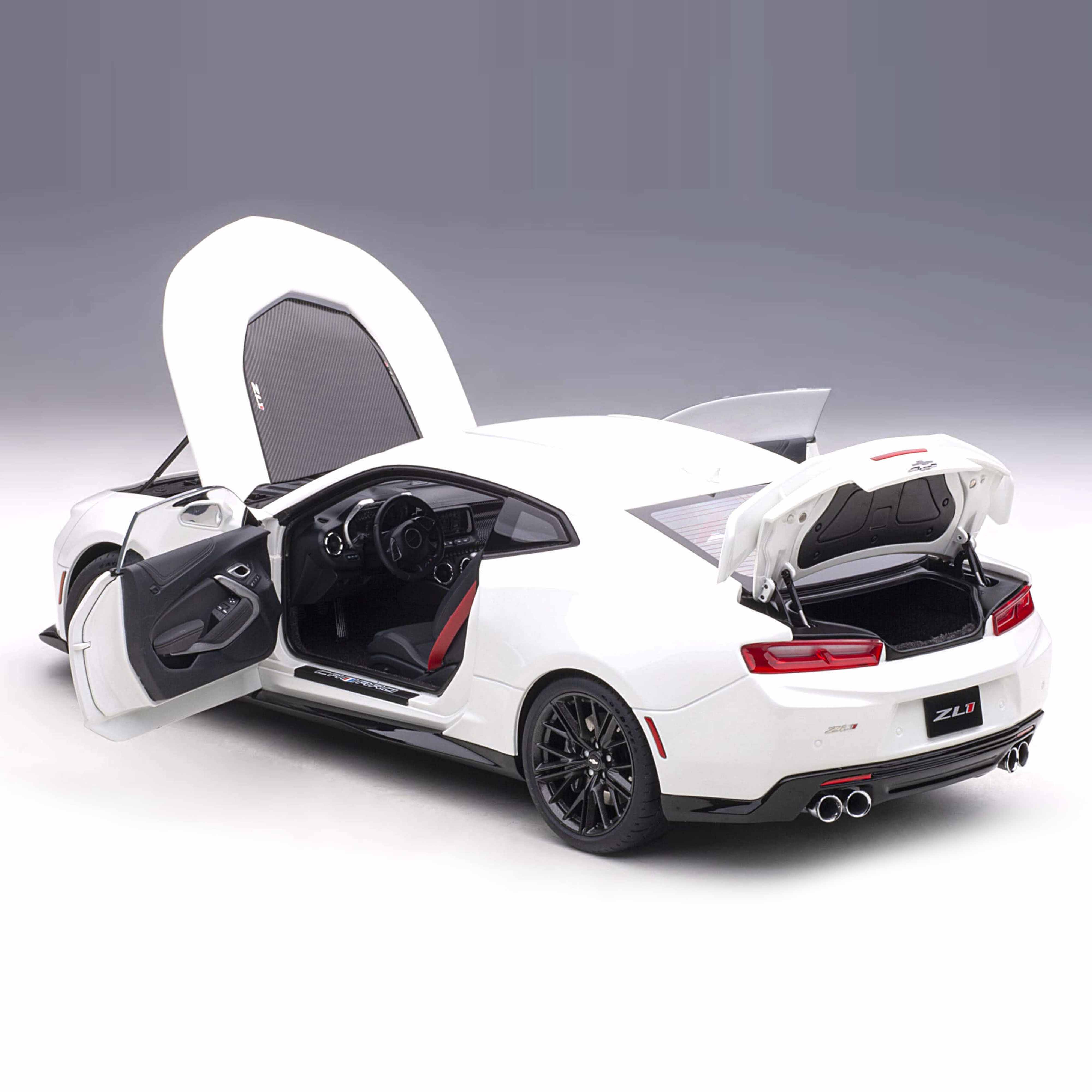 Chevrolet Camaro ZL1 2017 Blanc Sommet 1/18 - Image 12
