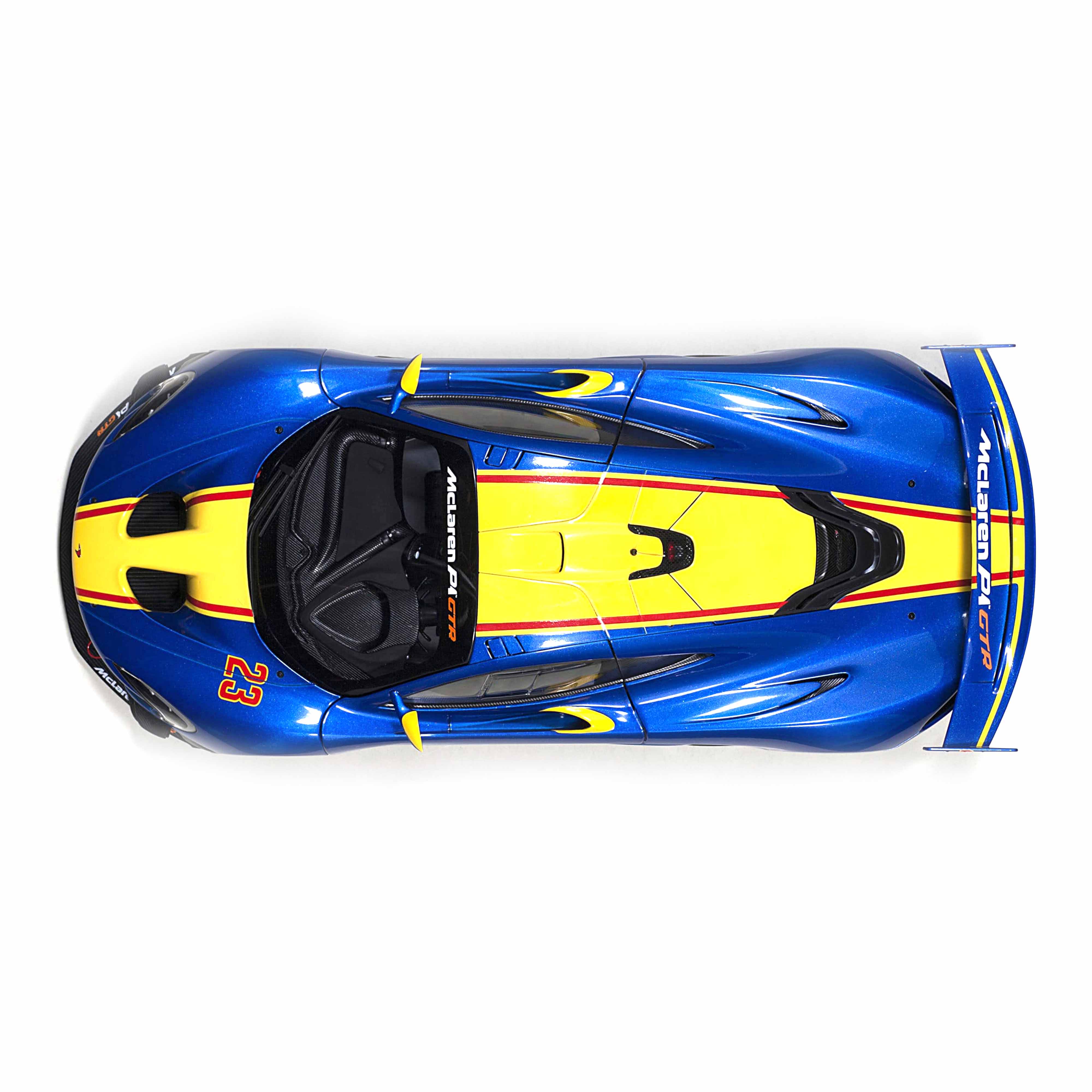 McLaren P1 GTR Bleu Métallique 1/18 - Image 6