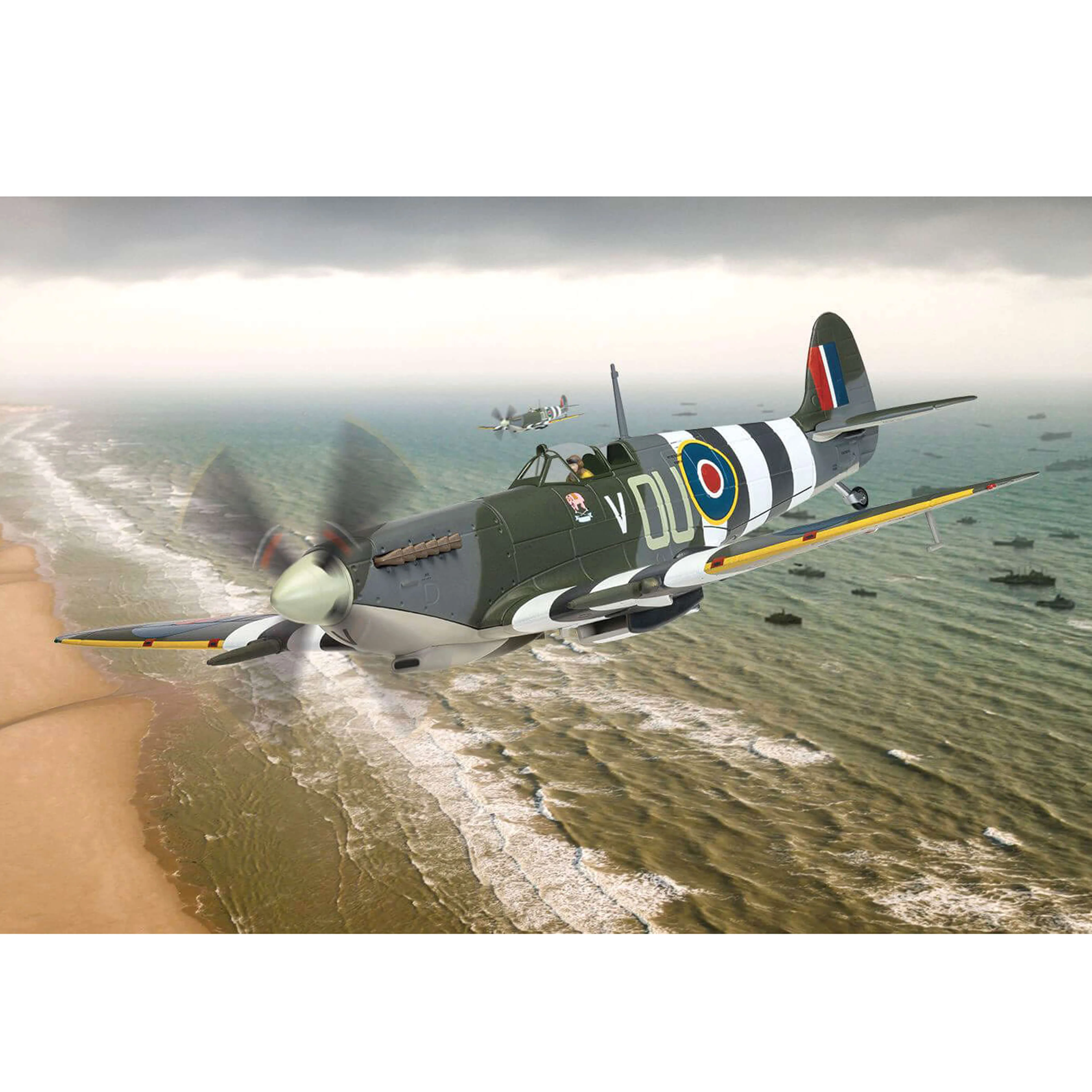 Supermarine Spitfire MkIXe Opération Overlord 6 juin 1944 1/72 - Image 3