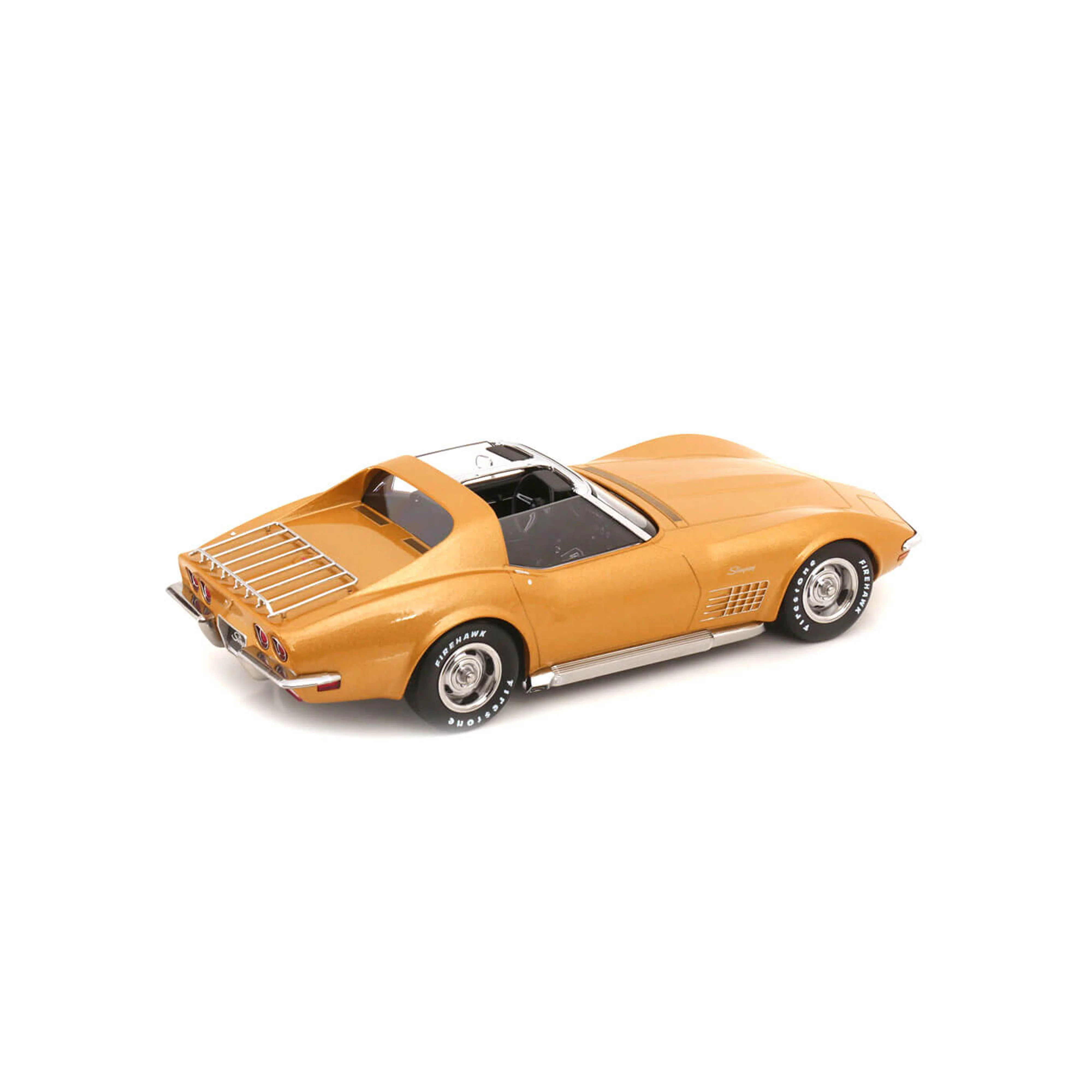 Chevrolet Corvette C3 1972 Or Métallique 1/18 - Image 3