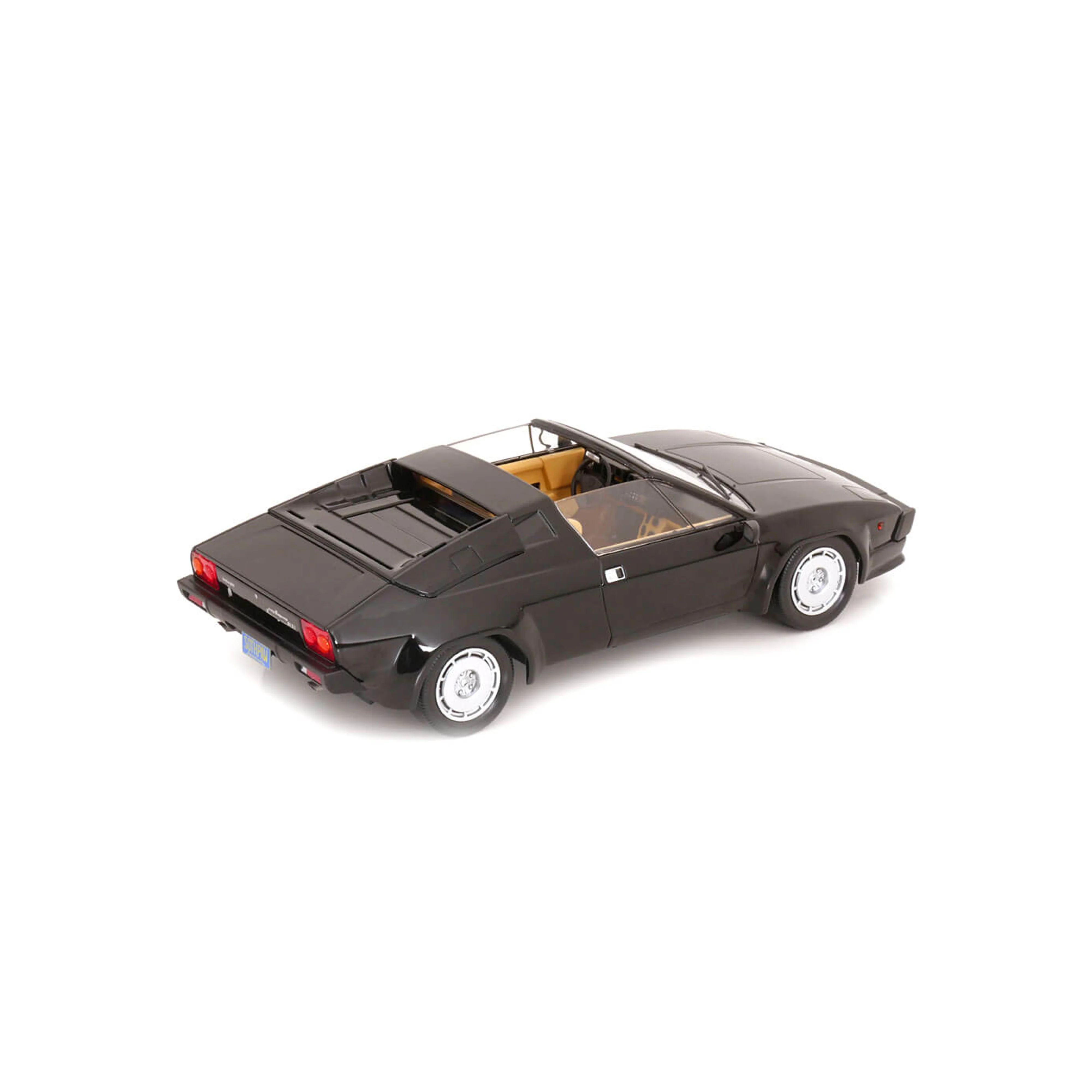 Lamborghini Jalpa 3500 1982 Noir Edition du film Rocky IV 1/18 - Image 3