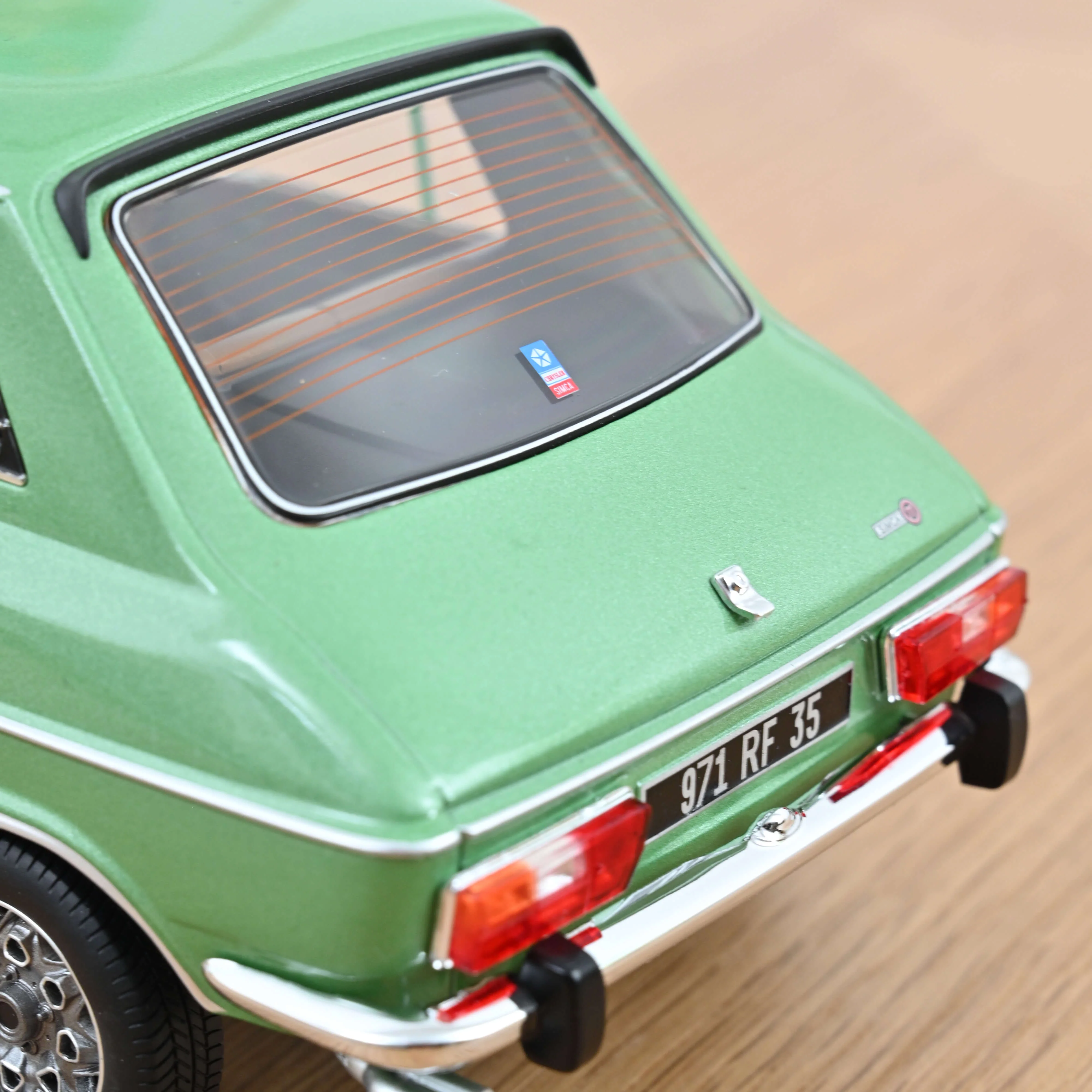 Simca 1100 Ti 1975 Vert métal adriatique 1/18 - 300pcs - Image 5