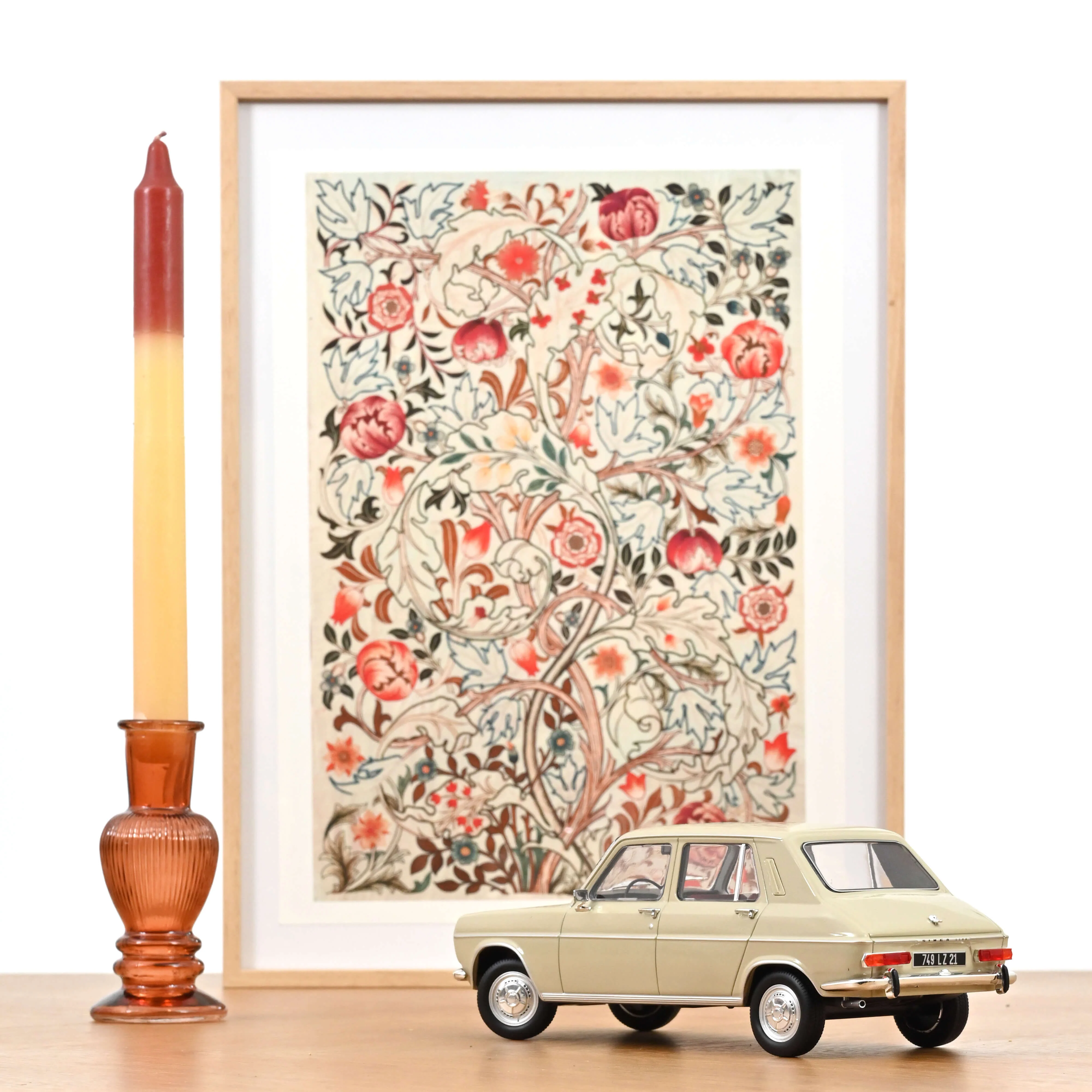 Simca 1100 GLS 1968 Beige Anthéor 1/18 - 200pcs - Image 2