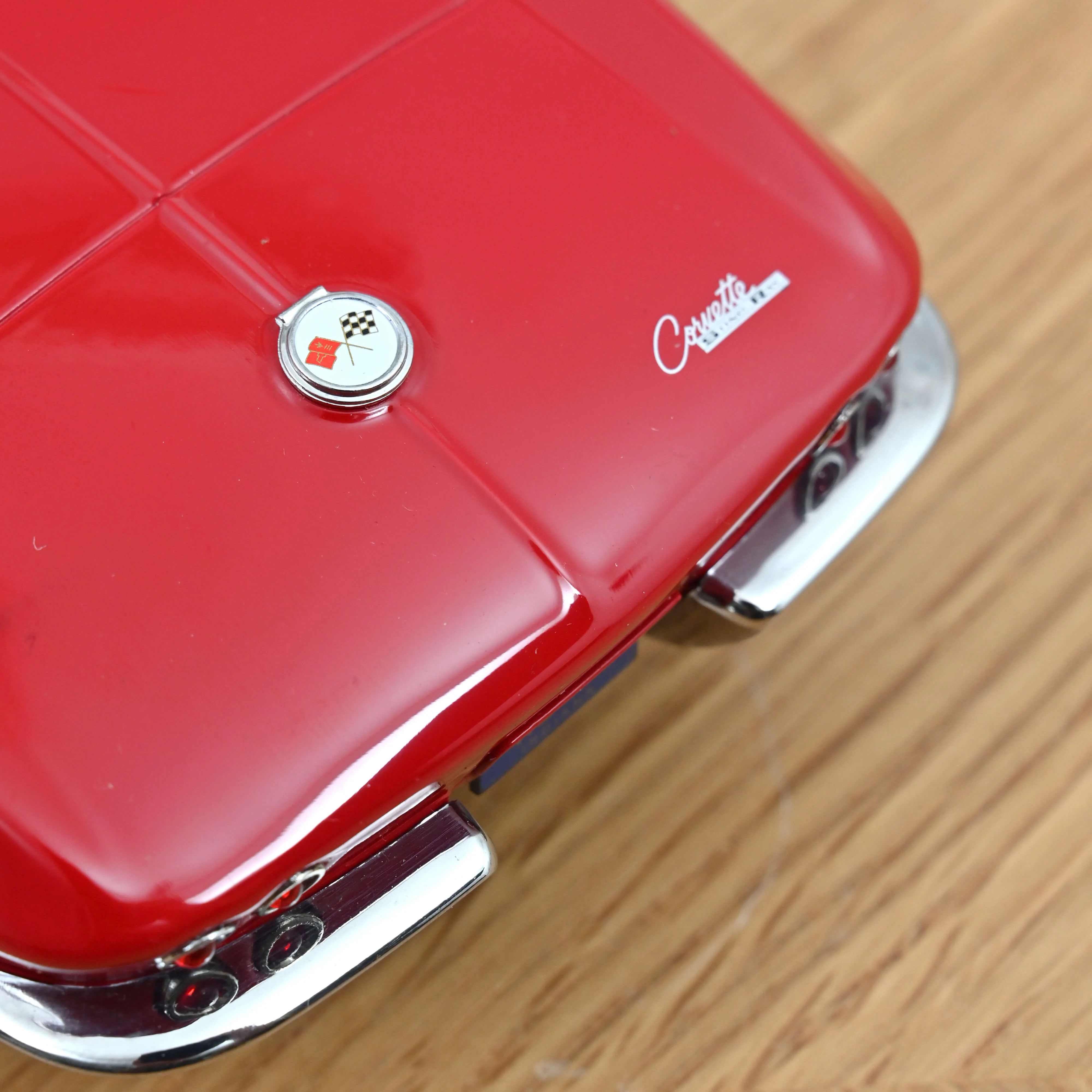 Chevrolet Corvette Sting Ray Cabriolet 1963 Rouge Riverside 1/18 - Image 6