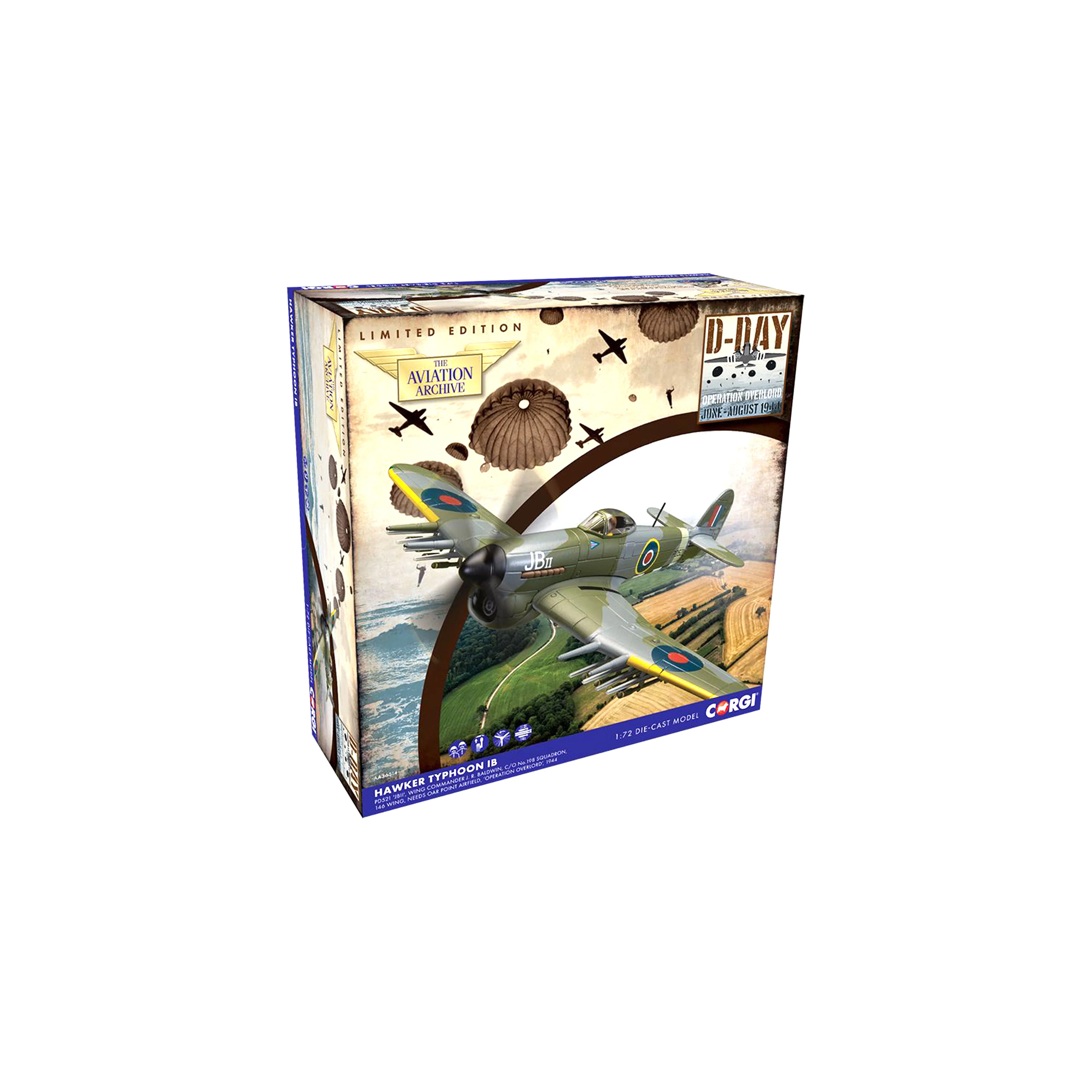 Hawker Typhoon IB MN935 'JB II' W Cmdr J R Baldwin 146 Wing RAF 1/72
