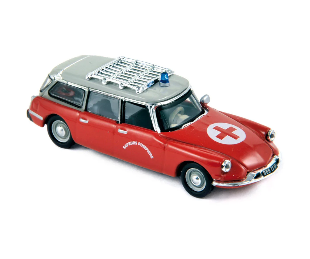Citroën ID Break 1963 "Pompiers - Ambulance Cavalaire" 1/87