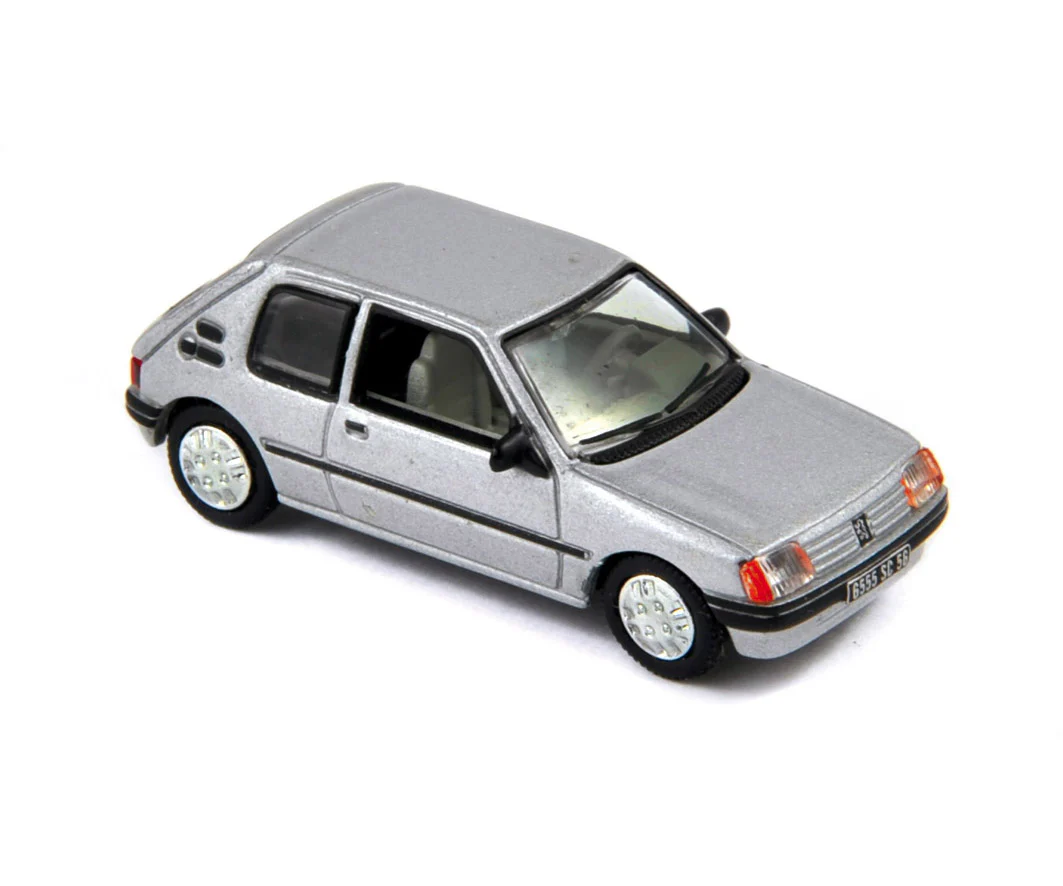 Peugeot 205 XL 1985 Gris Futura 1/87