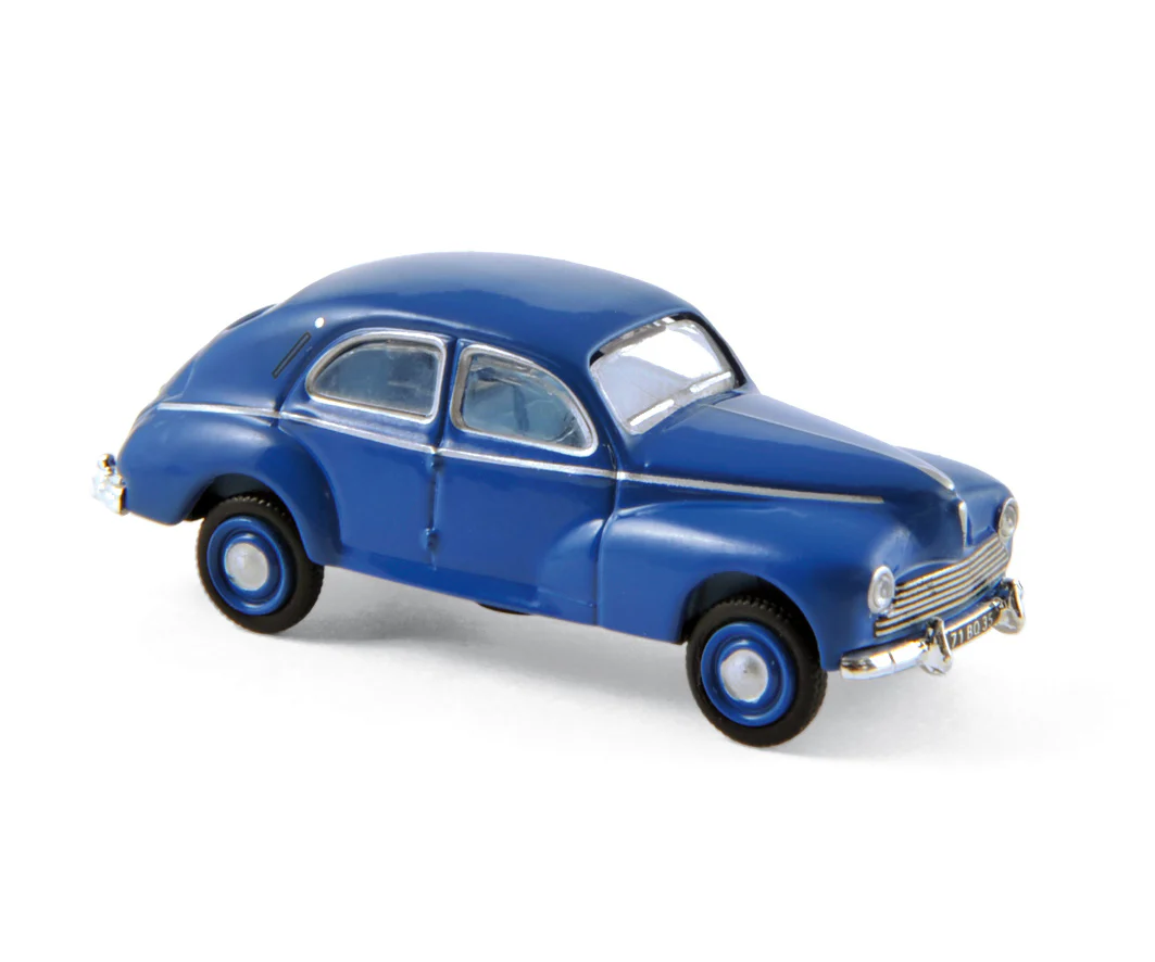 Peugeot 203 1954 Bleu 1/87