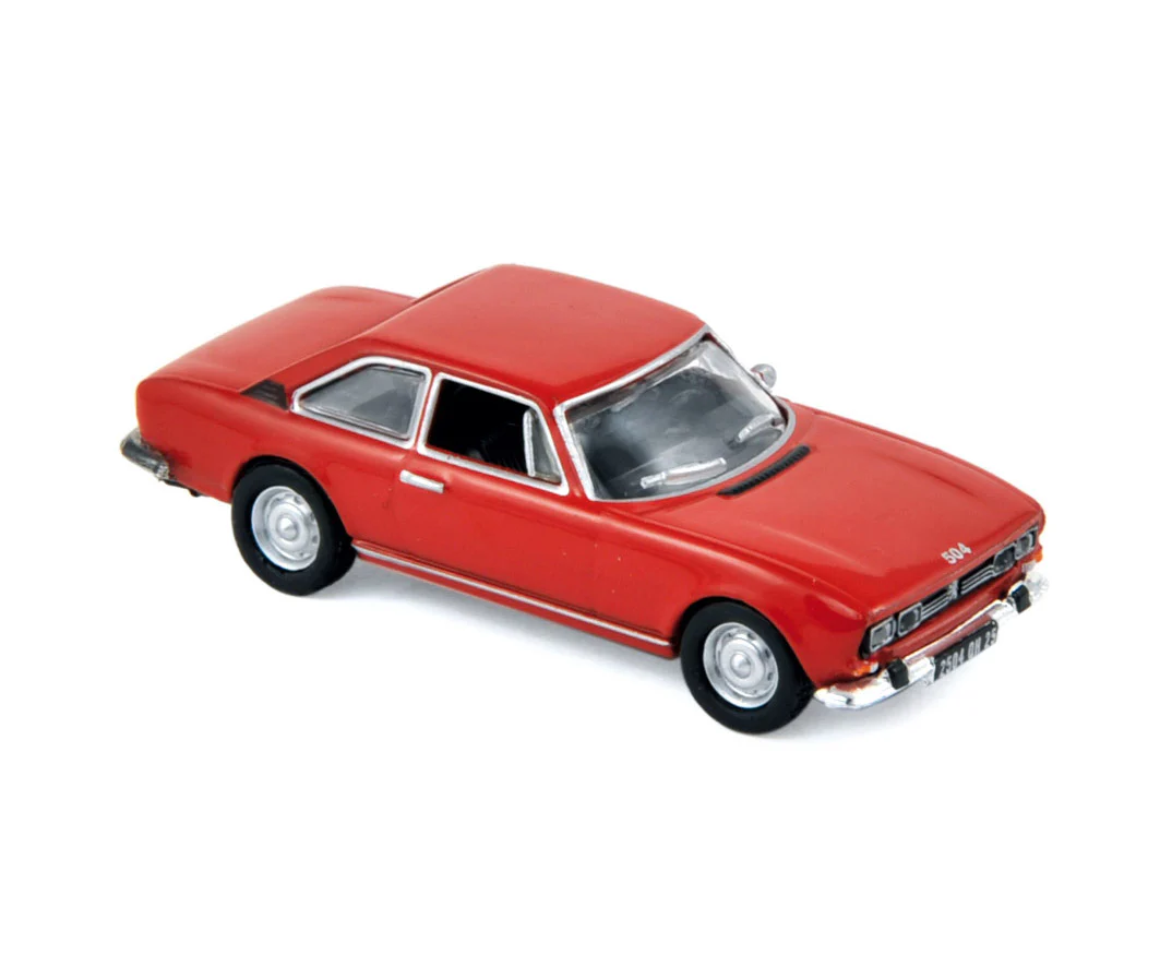 Peugeot 504 Coupe 1971 Rouge Andalou 1/87
