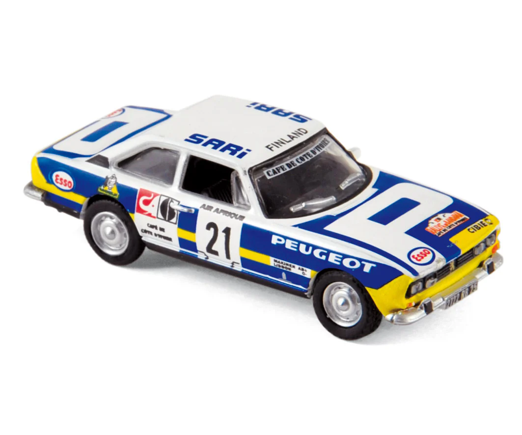 Peugeot 504 Coupe Rallye du Bandama 1976 1/87