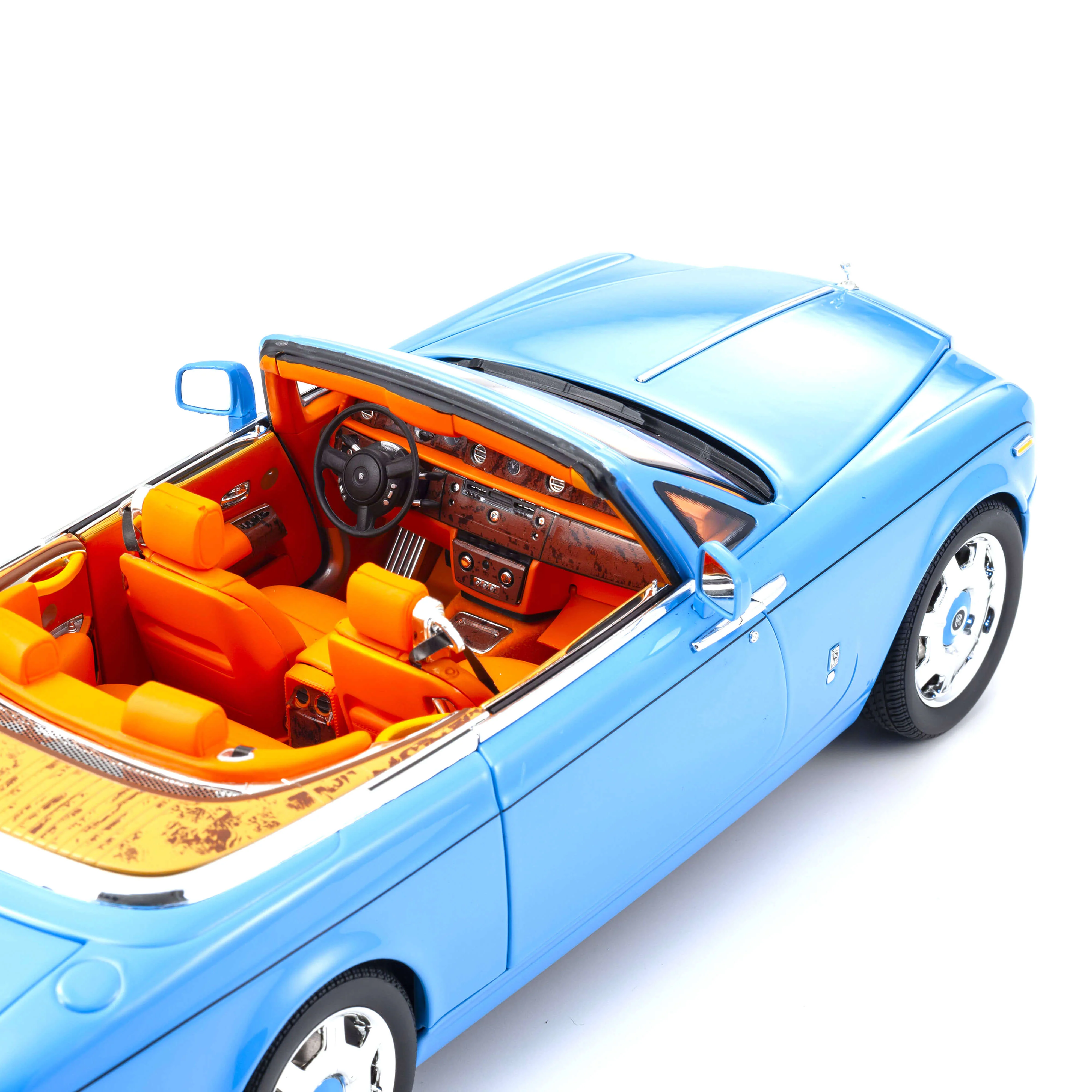 Rolls-Royce Phantom Drophead Coupé Bleu Clair 1/18 - Image 10
