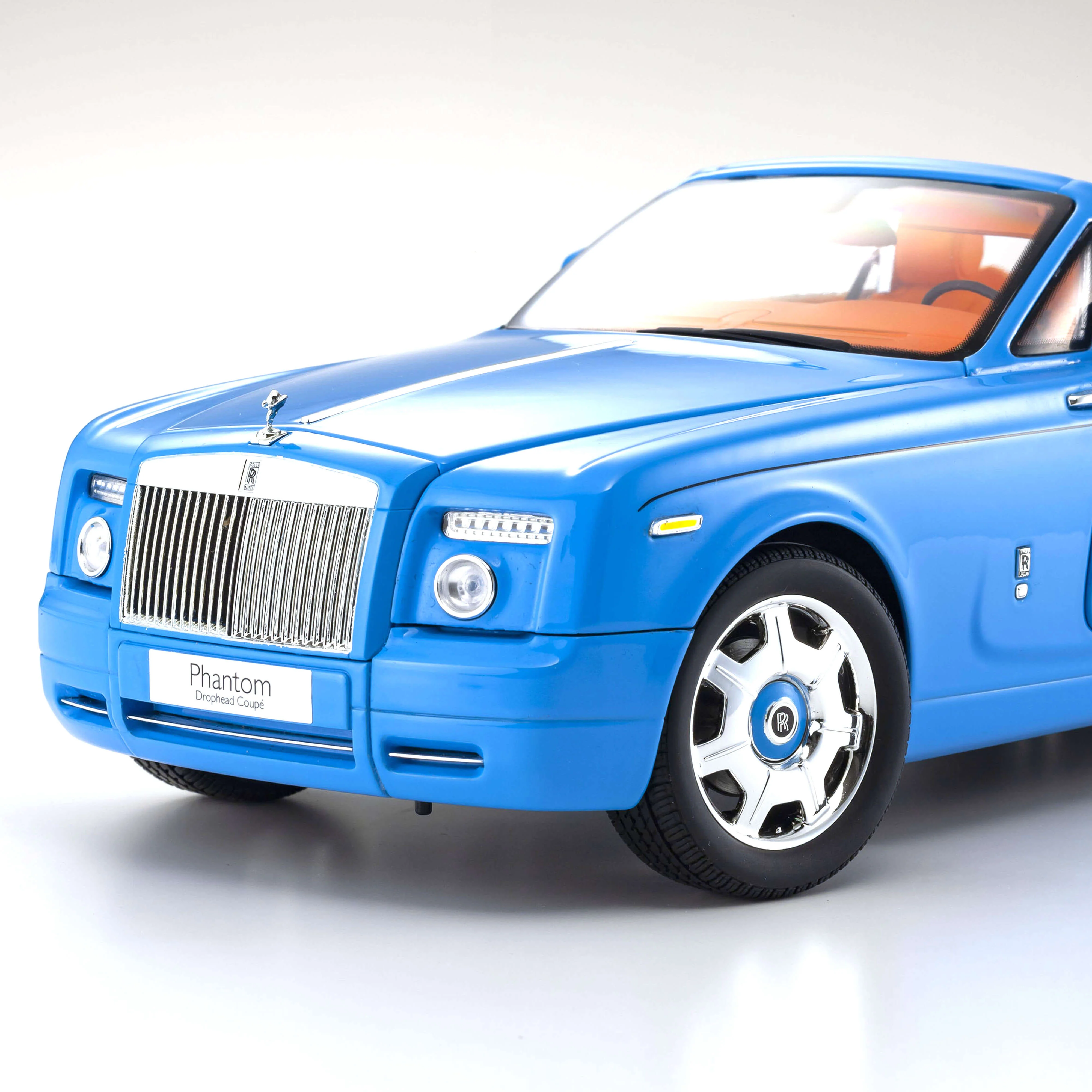 Rolls-Royce Phantom Drophead Coupé Bleu Clair 1/18 - Image 11