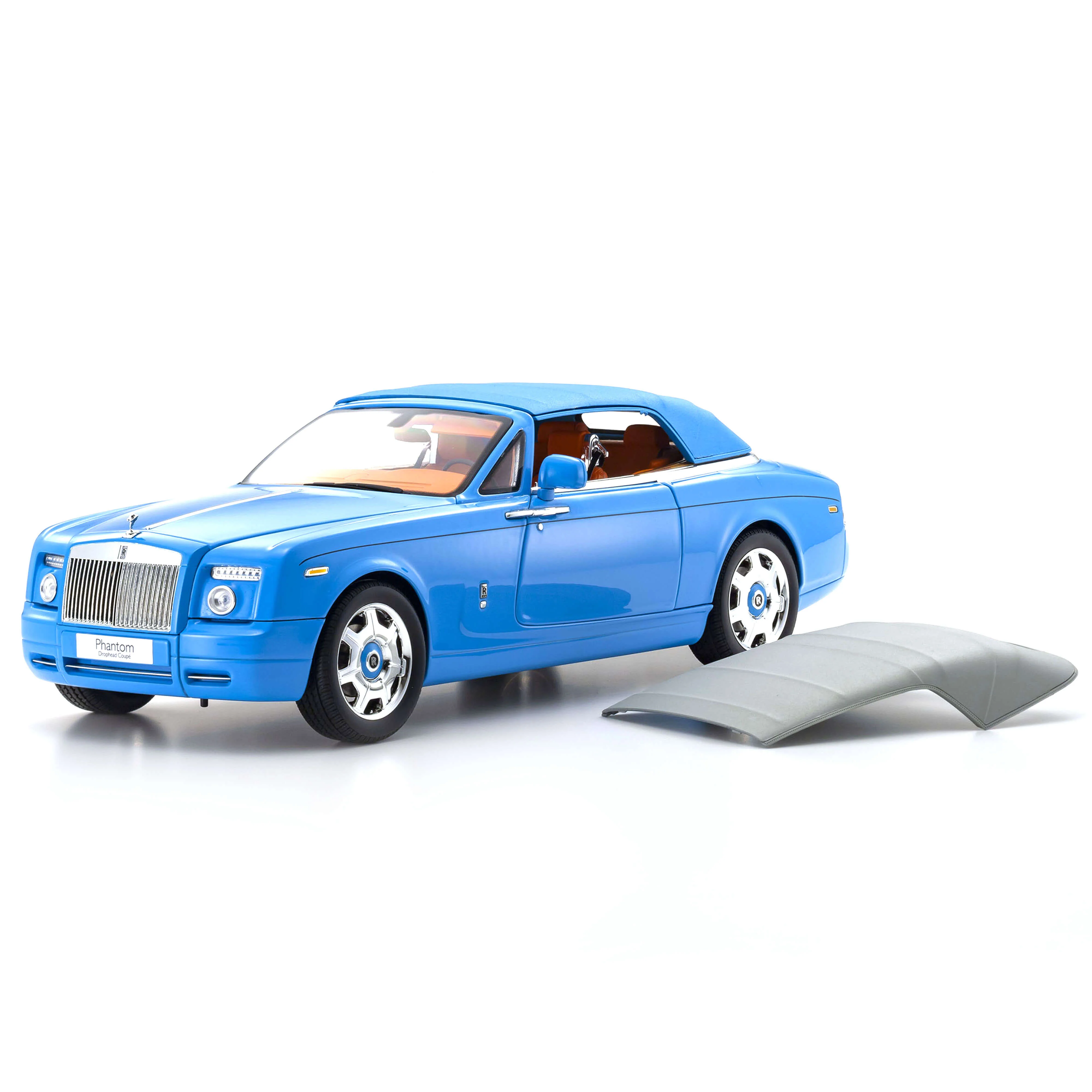 Rolls-Royce Phantom Drophead Coupé Bleu Clair 1/18 - Image 2