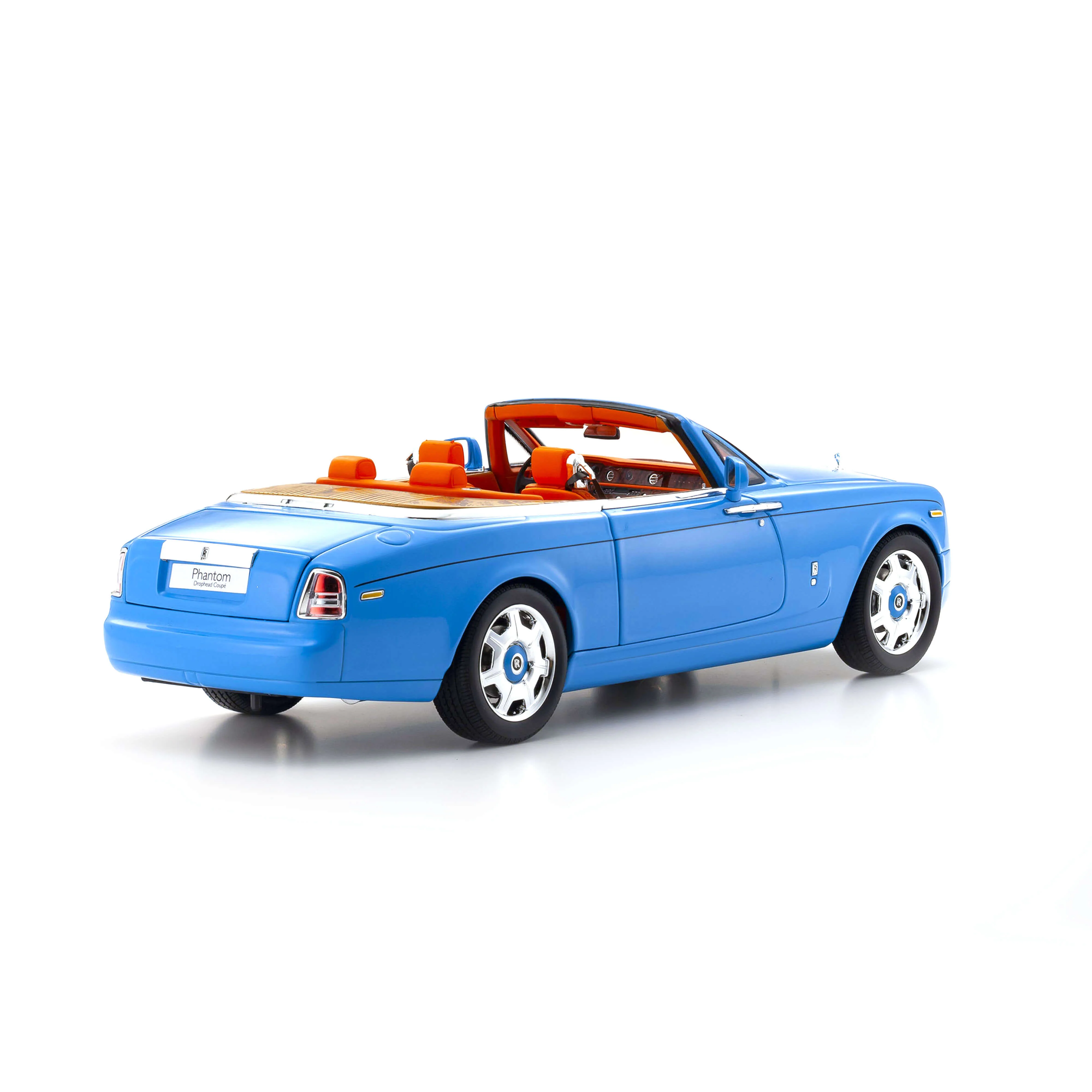 Rolls-Royce Phantom Drophead Coupé Bleu Clair 1/18 - Image 3