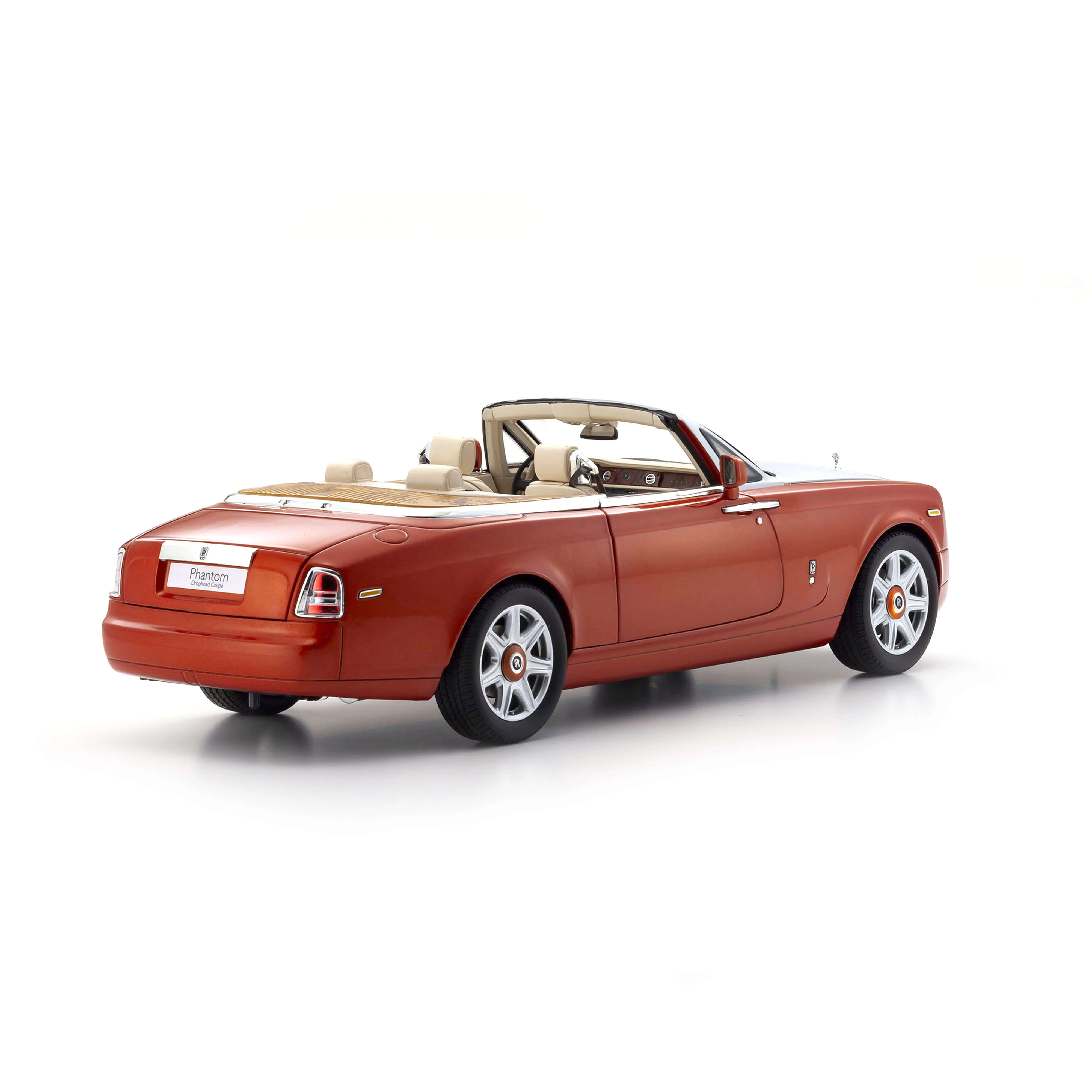 Rolls-Royce Phantom Drophead Coupé Orange 1/18 - Image 3