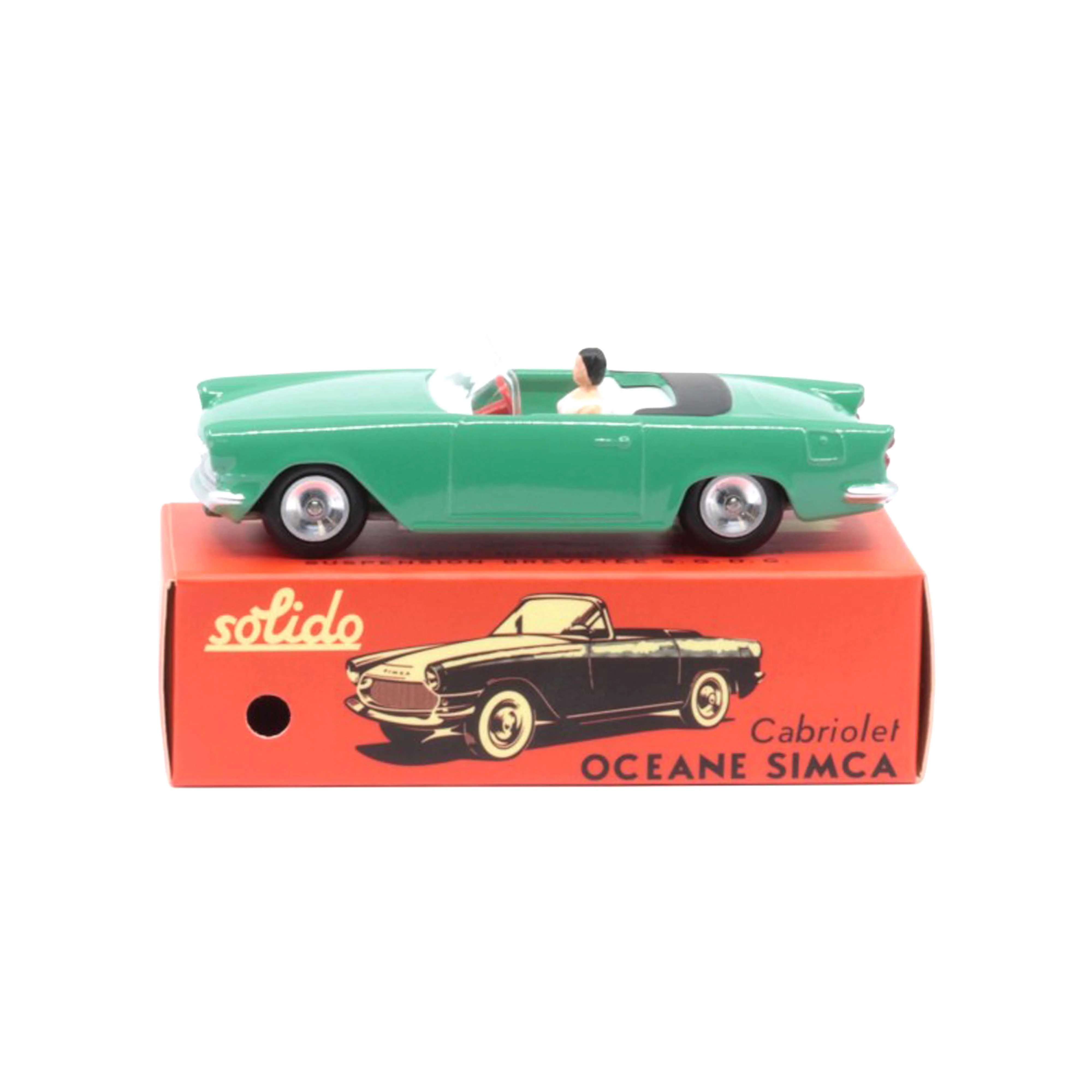 Simca Océane Cabriolet Vert 1959 1/43 - Image 3