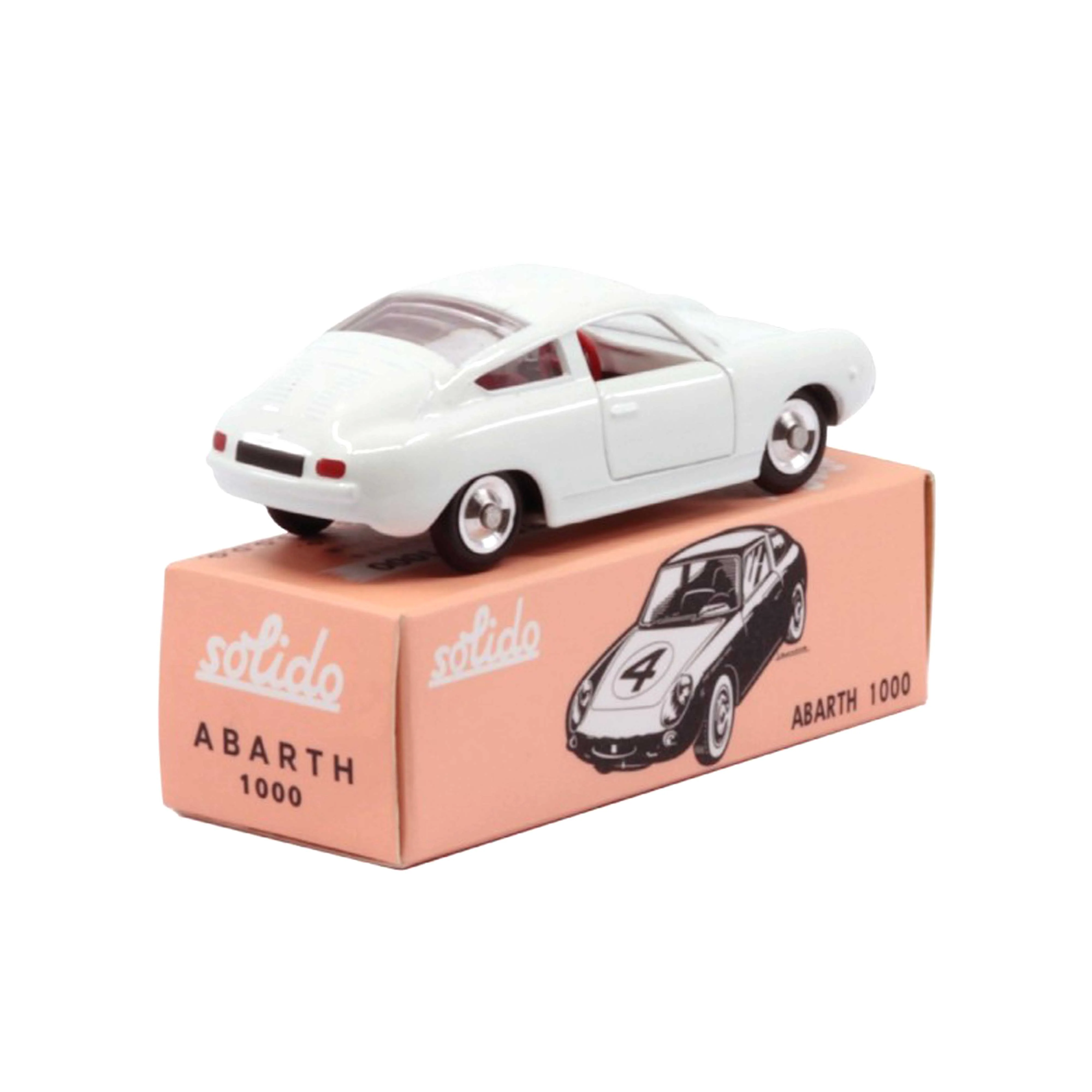 Fiat Abarth 1000 Blanc 1962 1/43 - Image 2
