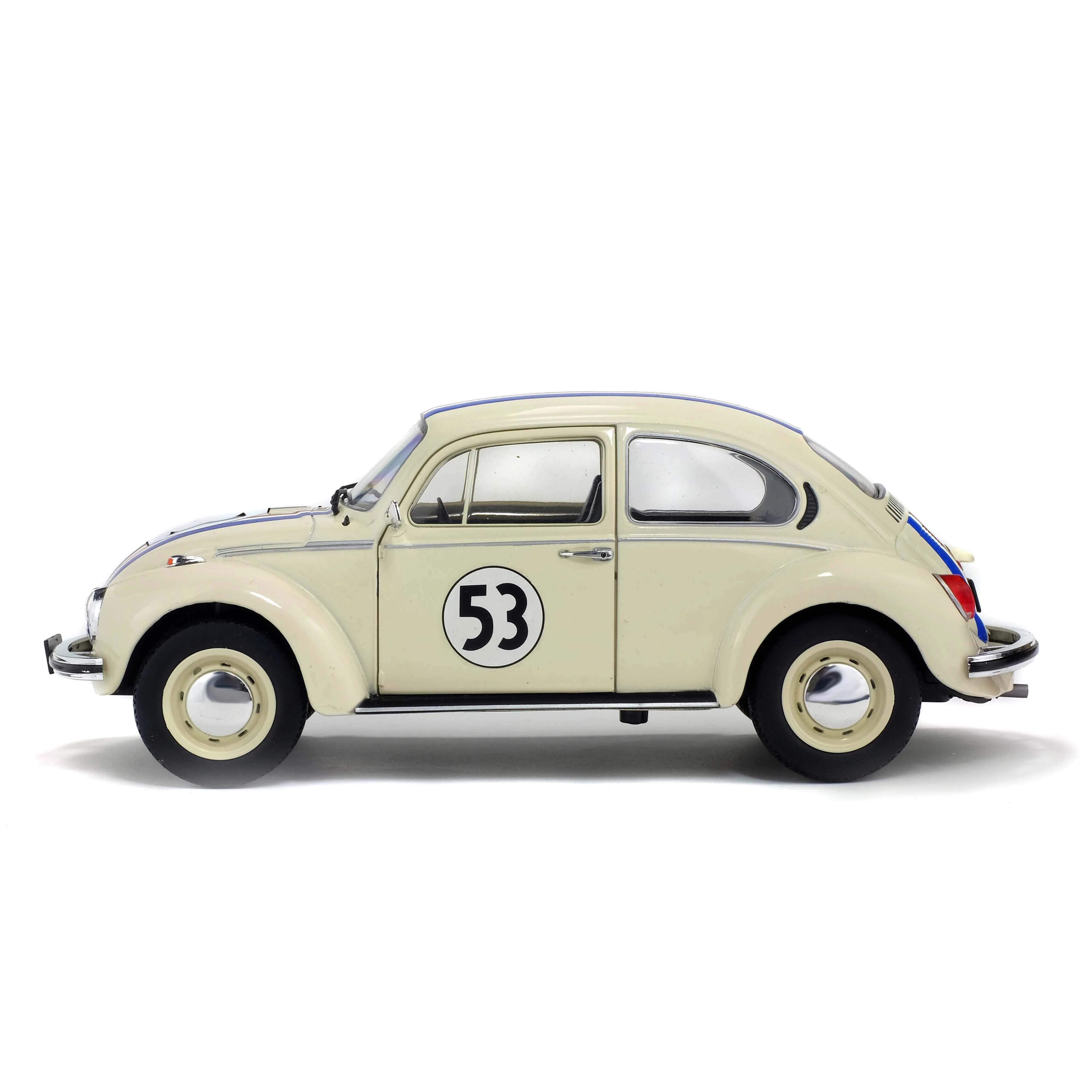 VW Coccinelle 1303 Racer 53 Beige 1973 1/18 - Image 2