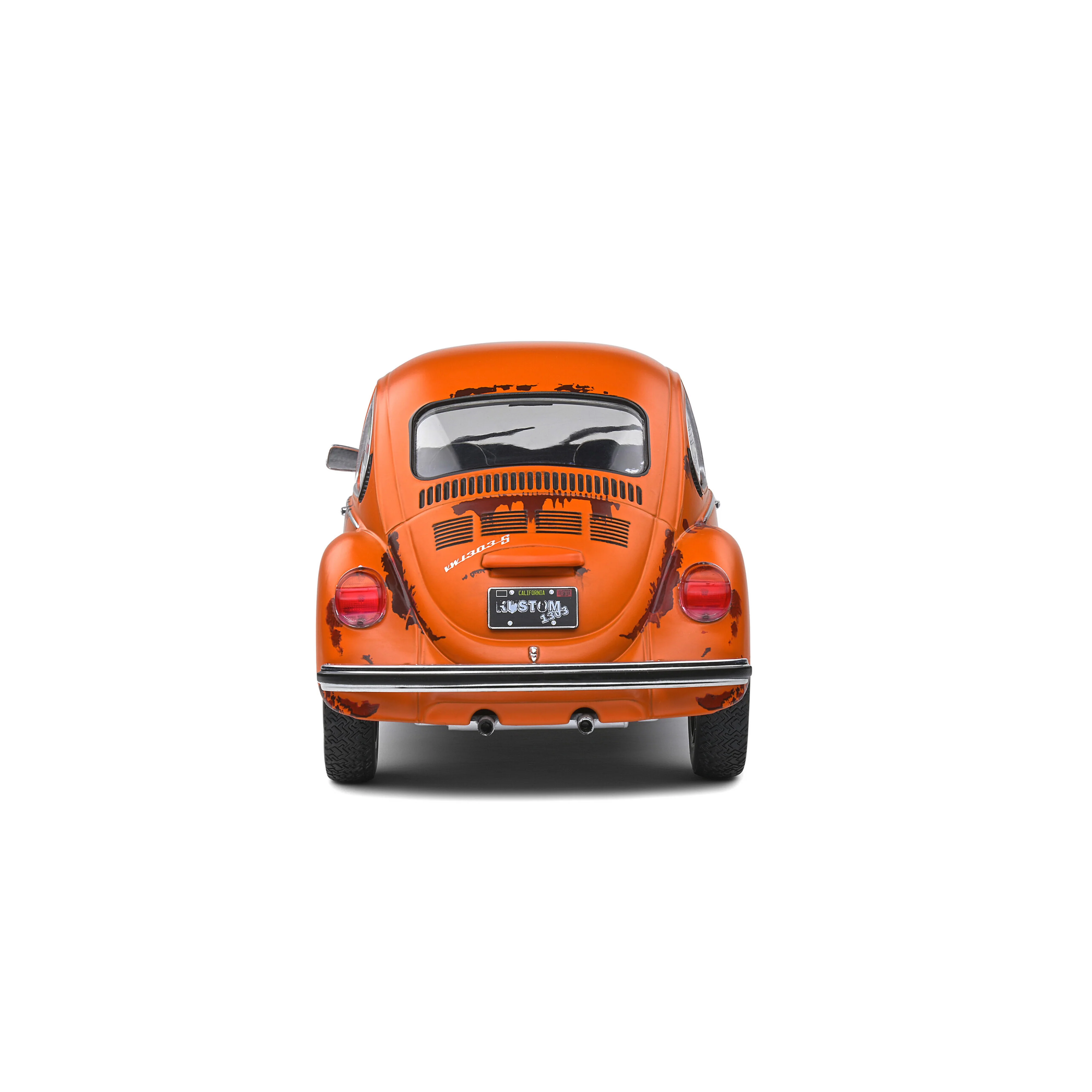 VW Coccinelle 1303 Jaeger Tribute Orange 1974 1/18 - Image 3