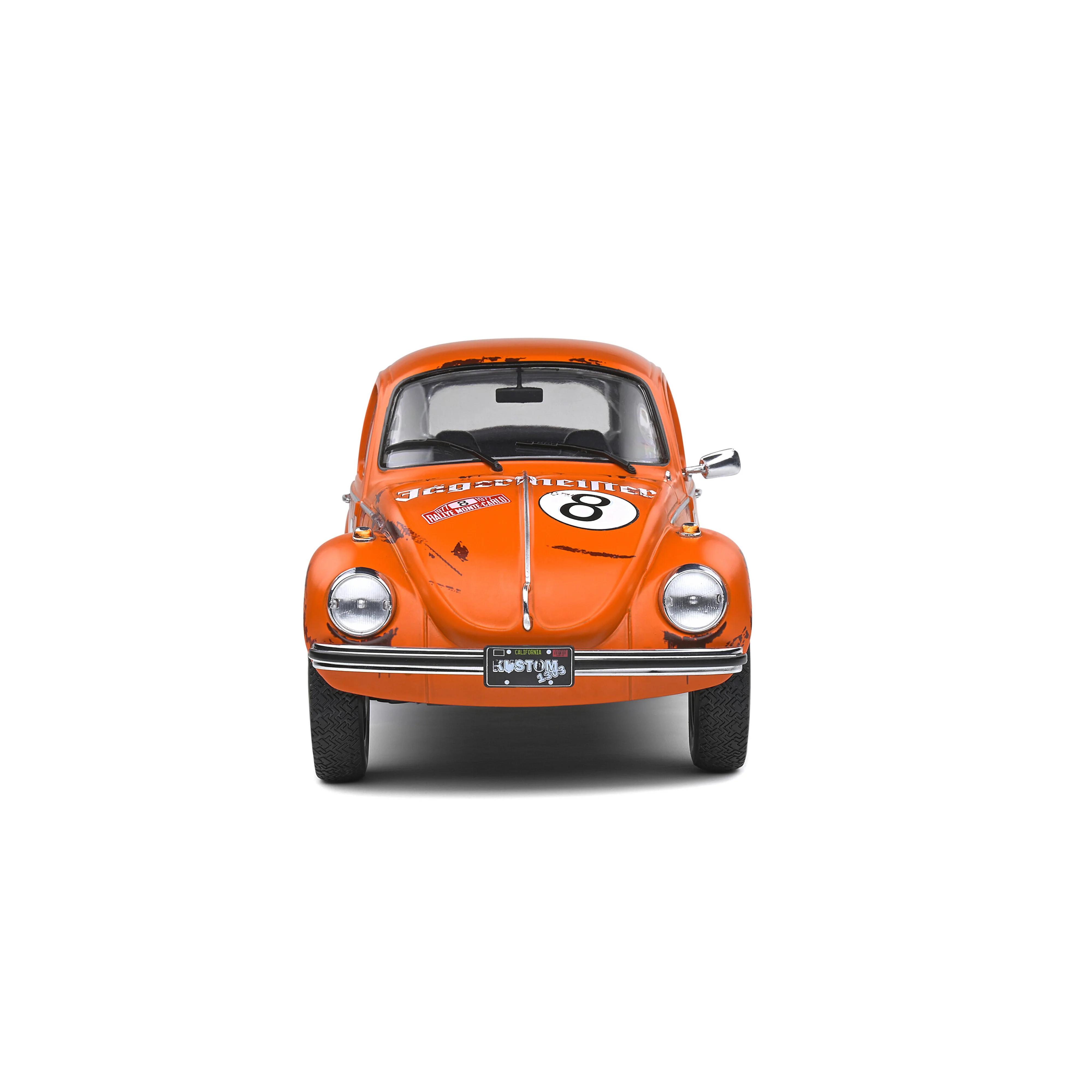 VW Coccinelle 1303 Jaeger Tribute Orange 1974 1/18 - Image 4