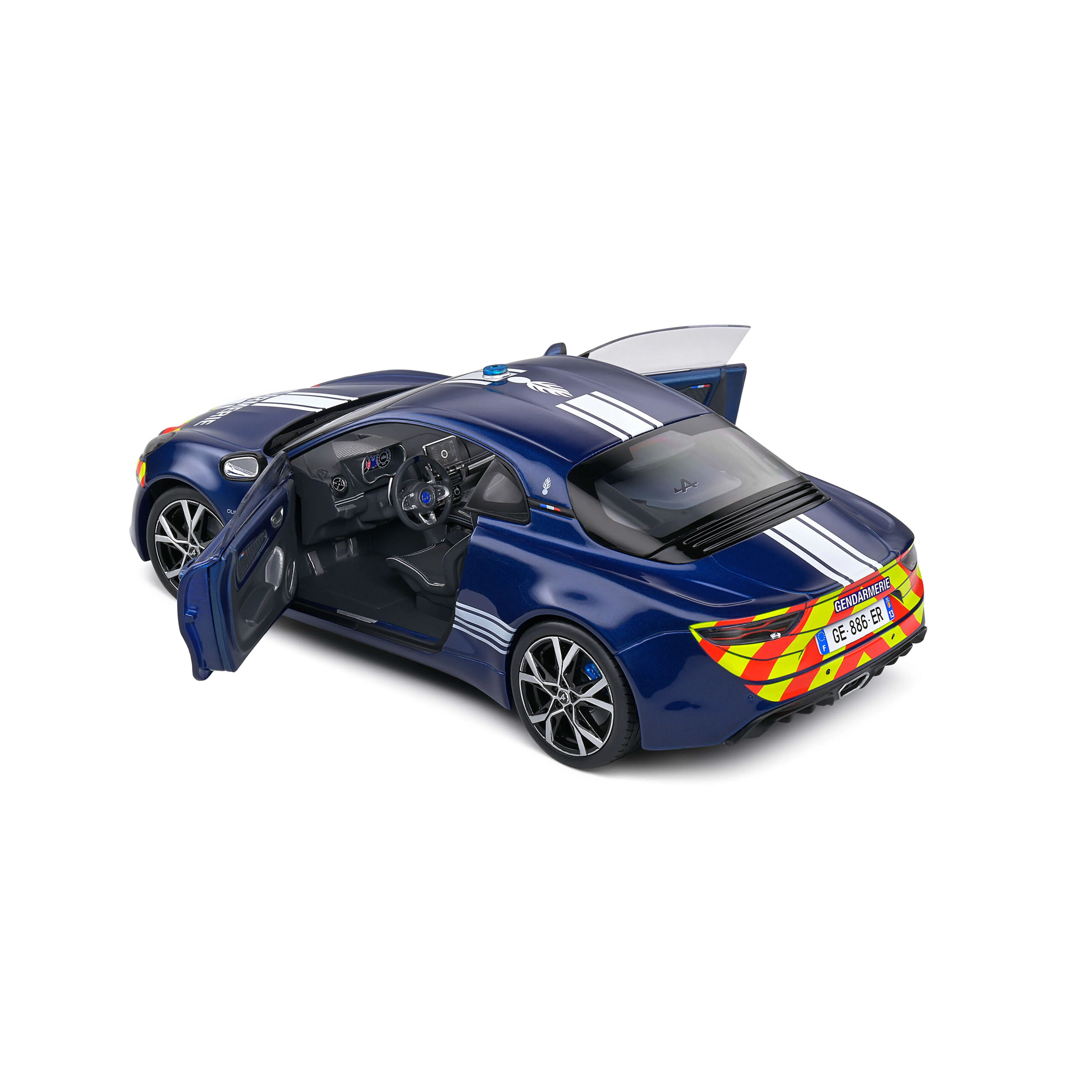 Alpine A110 Bleu Gendarmerie 2023 1/18 - Image 5