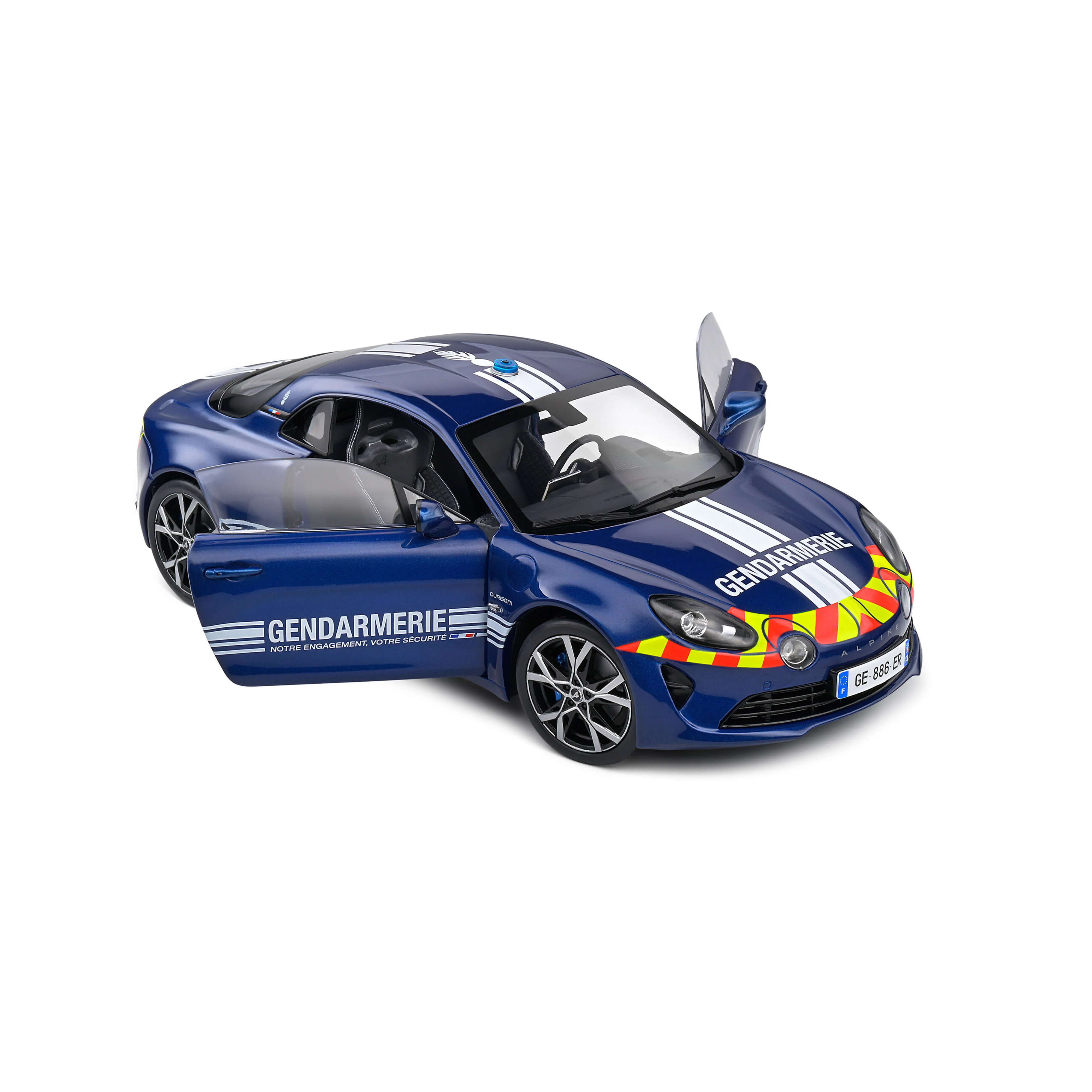 Alpine A110 Bleu Gendarmerie 2023 1/18 - Image 6