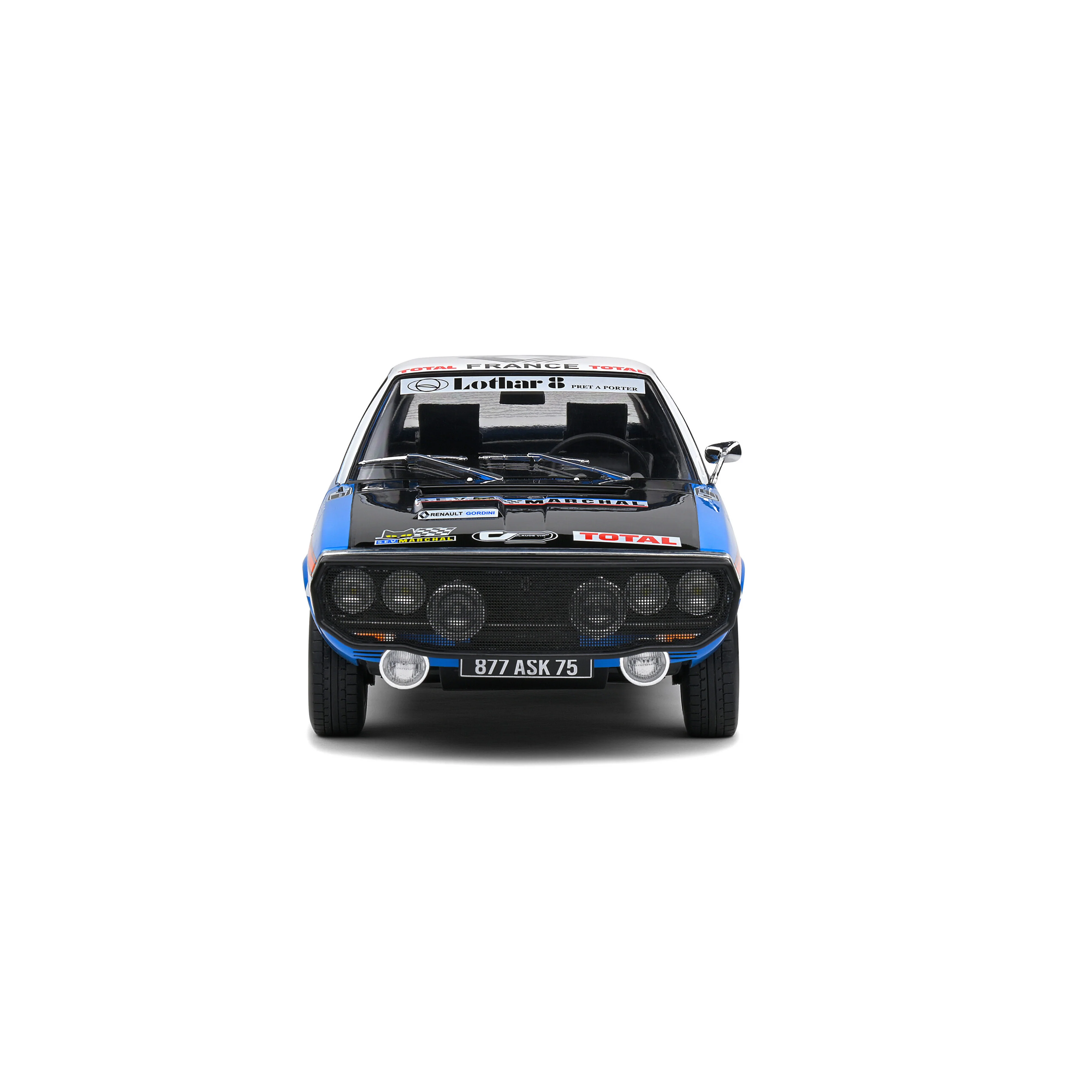 Renault 17 PH.1 Bleu N°42 Pouchelon/Dorangeon RICB 1976 1/18 - Image 4