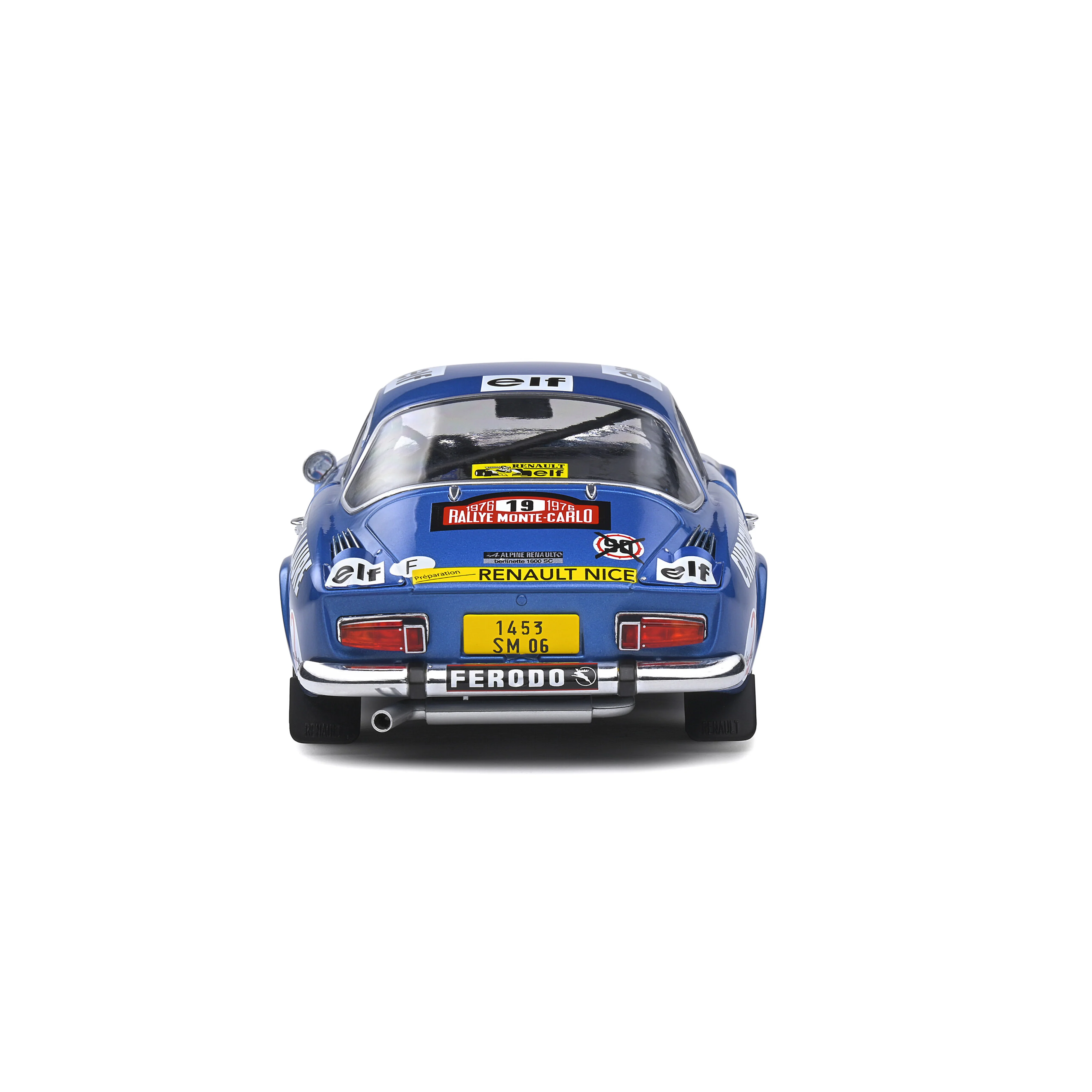 Alpine A110 1600S Bleu N°19 Mouton/Conconi WRC 1976 1/18 - Image 3