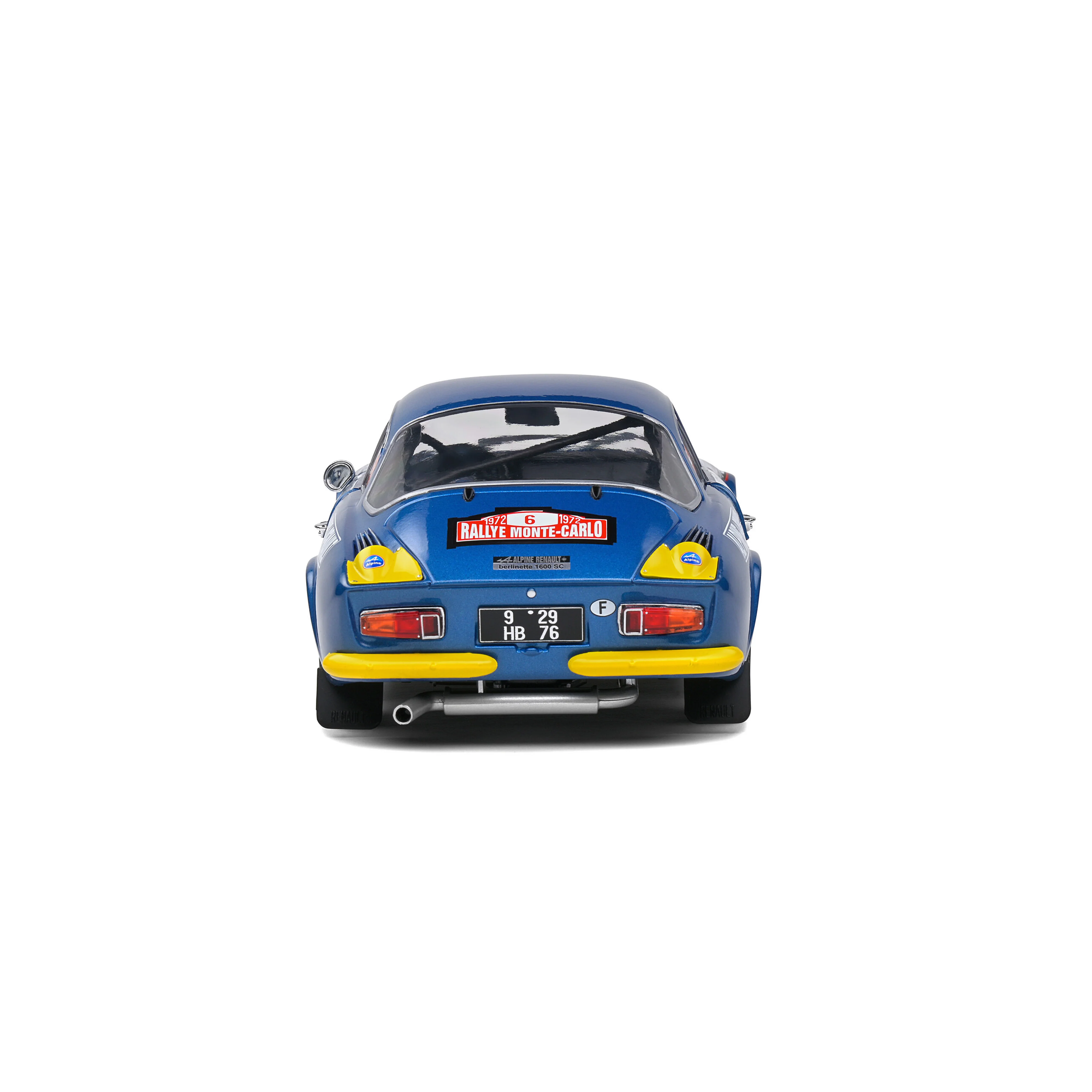Alpine A110 1600S Bleu N°6 Andruet/Pagani Rallye MonteCarlo 1972 1/18 - Image 3