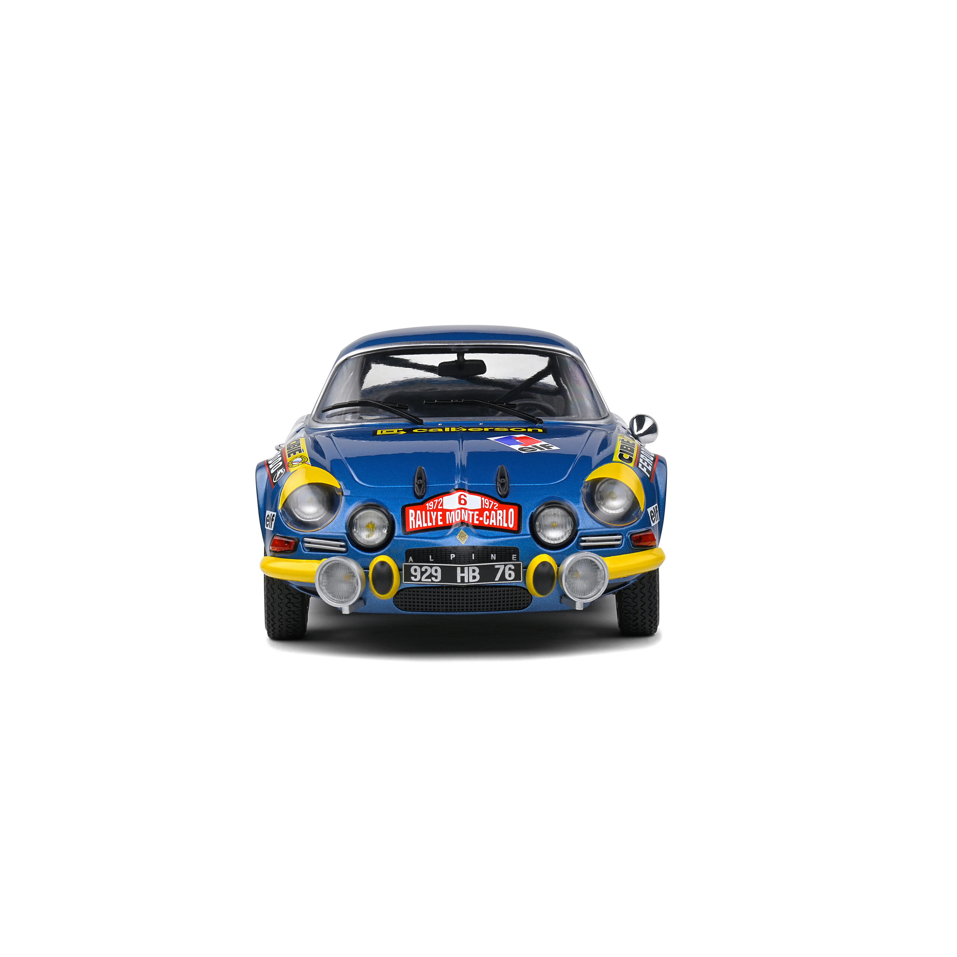 Alpine A110 1600S Bleu N°6 Andruet/Pagani Rallye MonteCarlo 1972 1/18 - Image 4