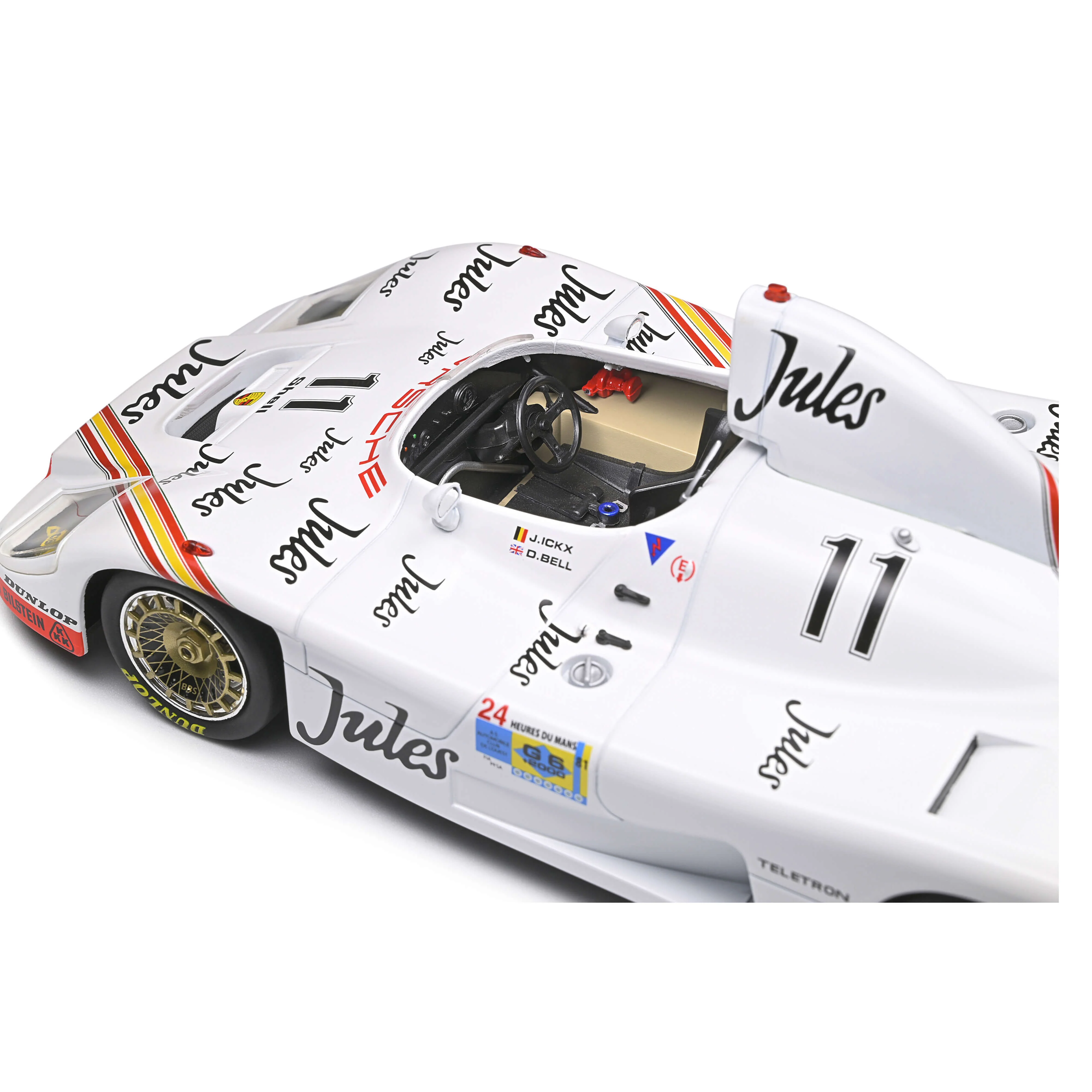 Porsche 936 Winner LeMans 1981 Blanc 1/18 - Image 5
