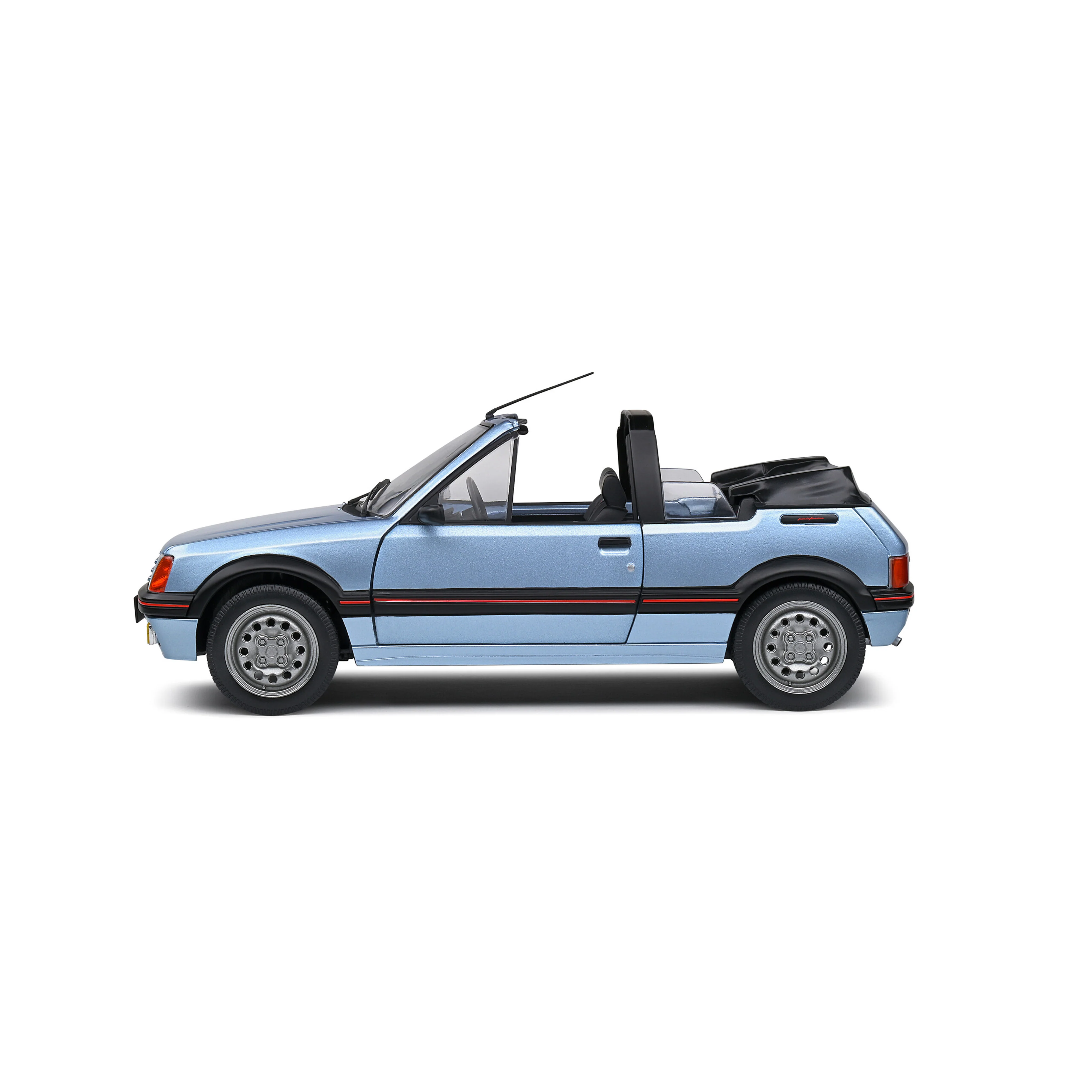 Peugeot 205 CTI Bleu Azzuro 1989 1/18 - Image 2