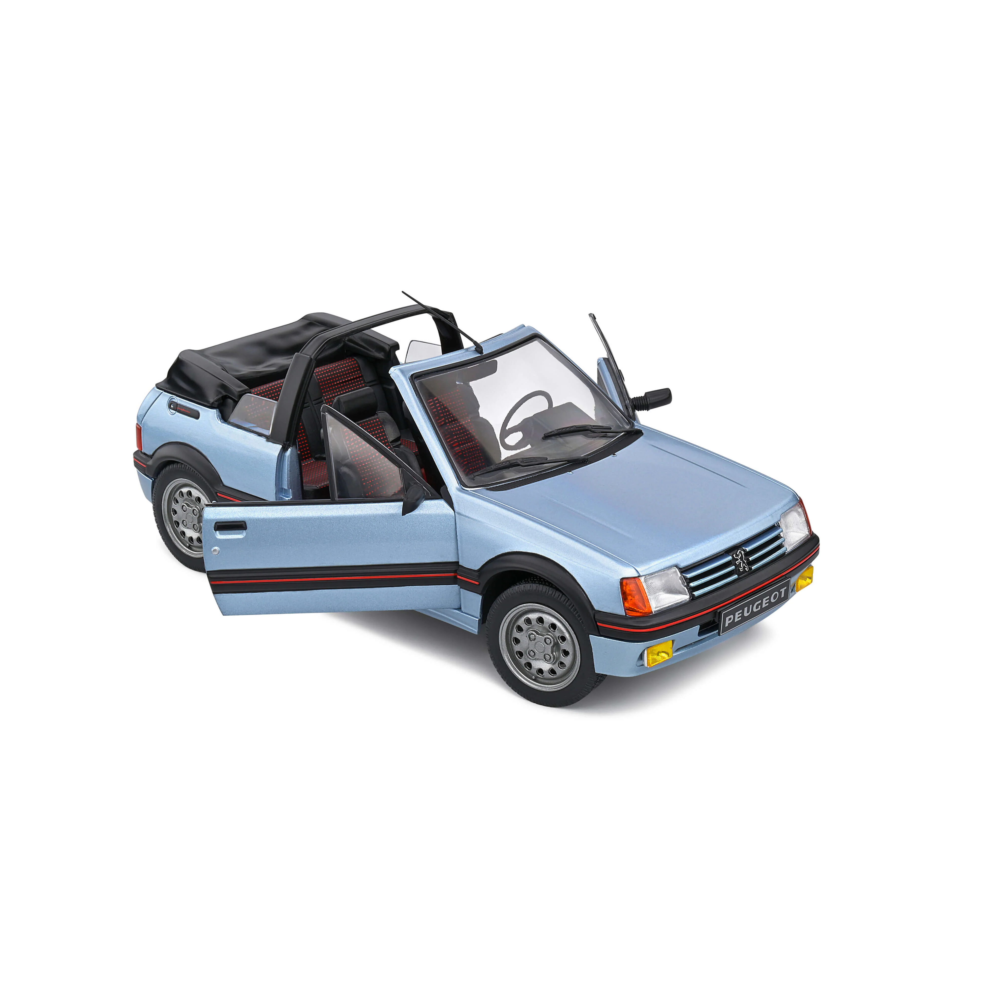 Peugeot 205 CTI Bleu Azzuro 1989 1/18 - Image 6