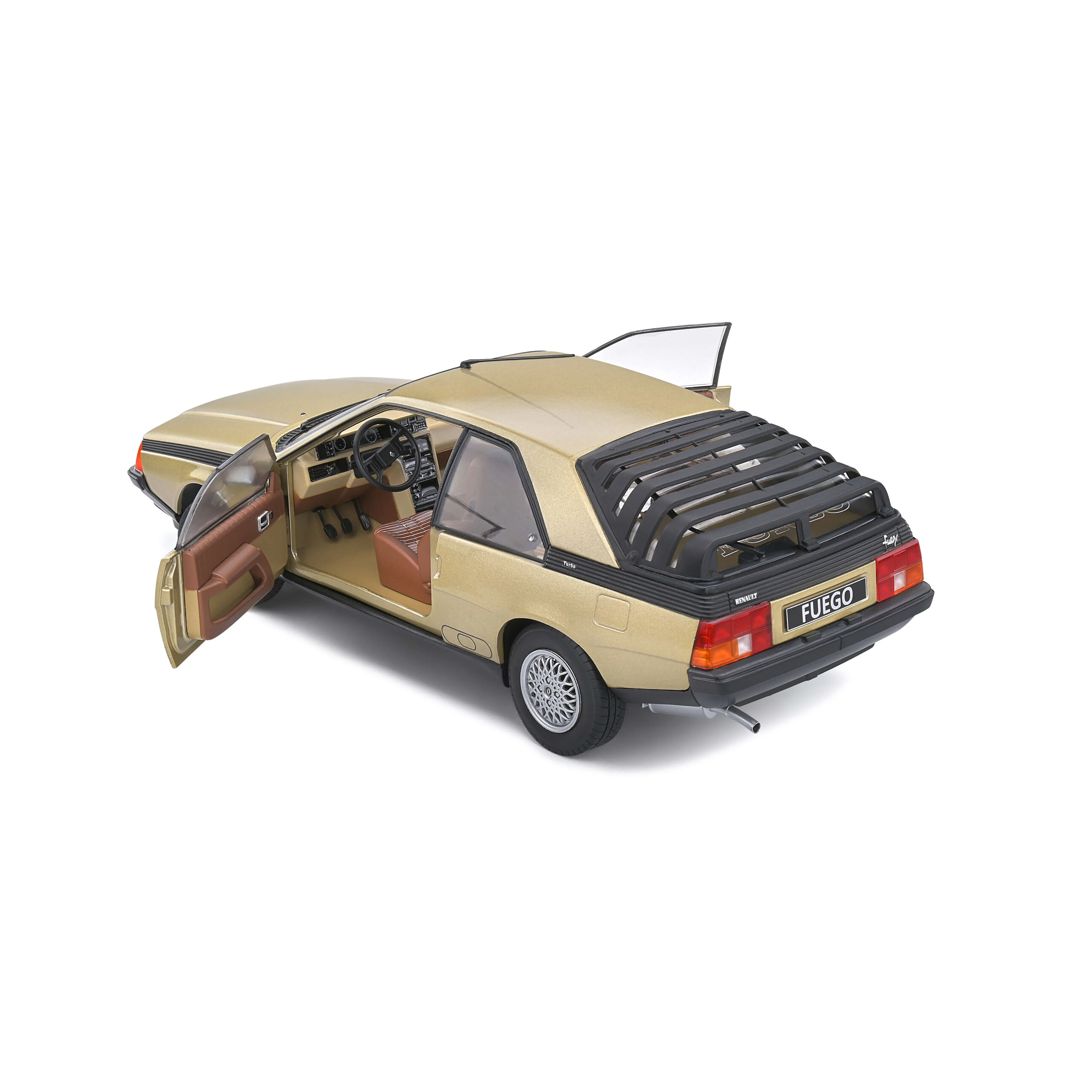 Renault Fuego Turbo Marron 1980 1/18 - Image 5