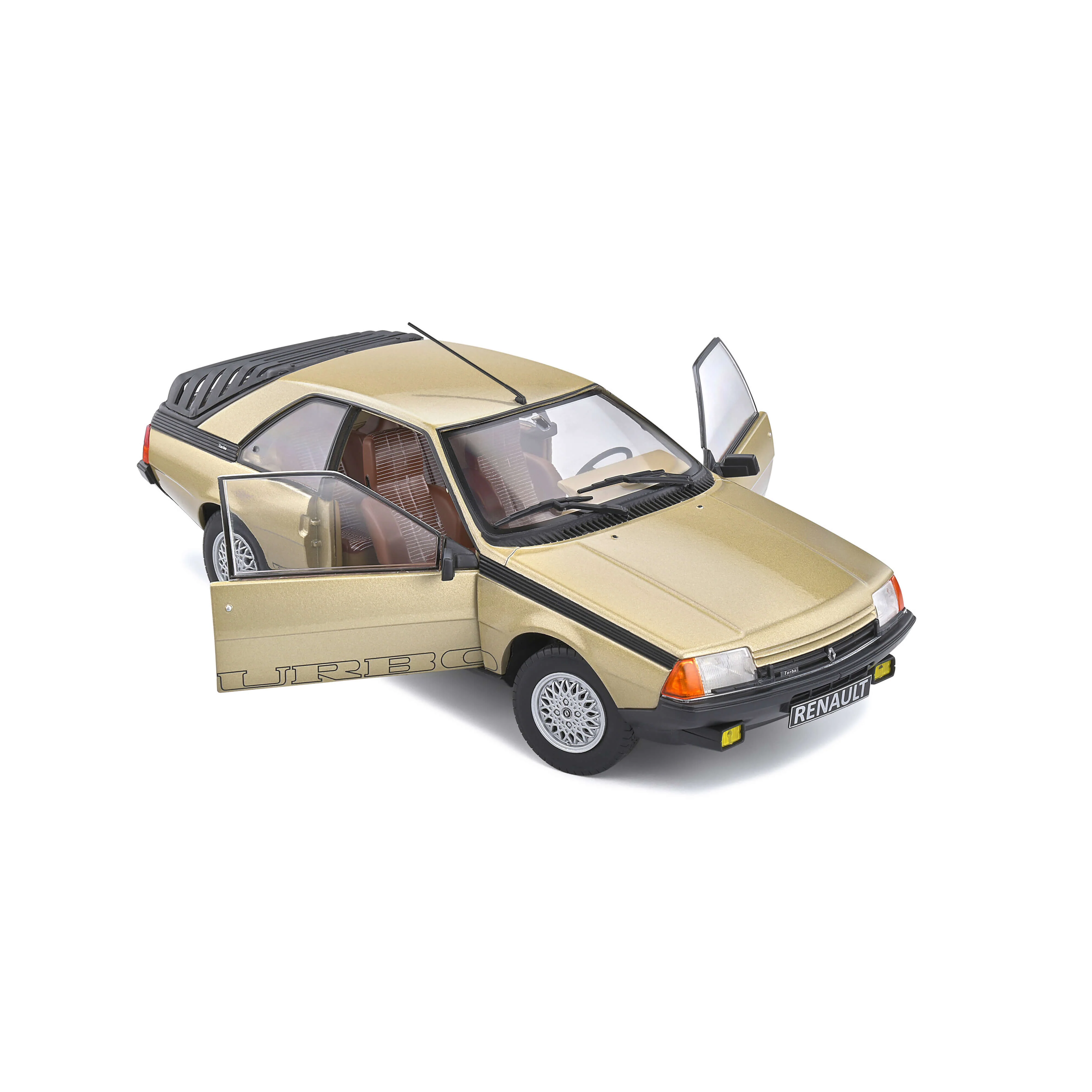 Renault Fuego Turbo Marron 1980 1/18 - Image 6