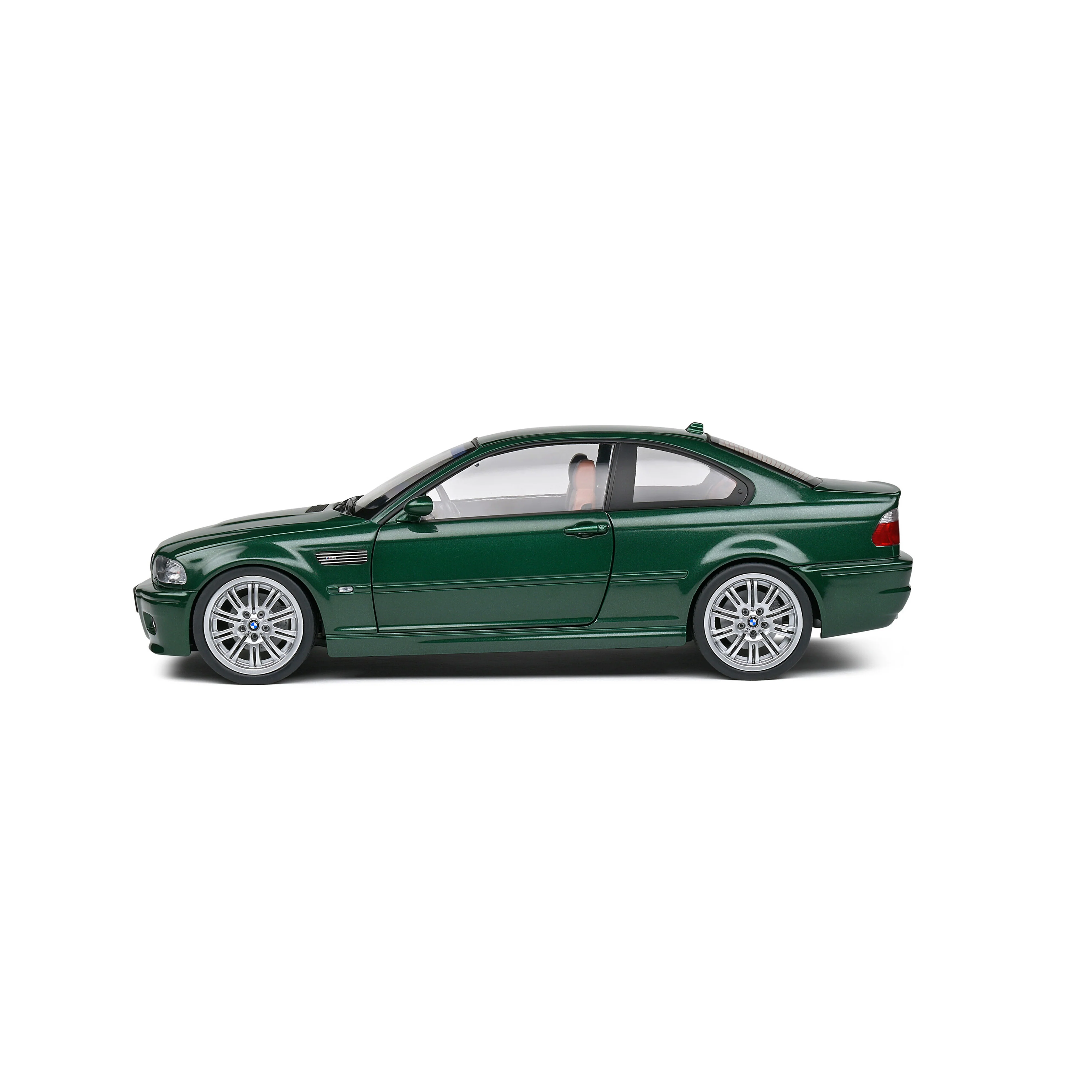 BMW E46 M3 Coupé Vert 2000 1/18 - Image 2
