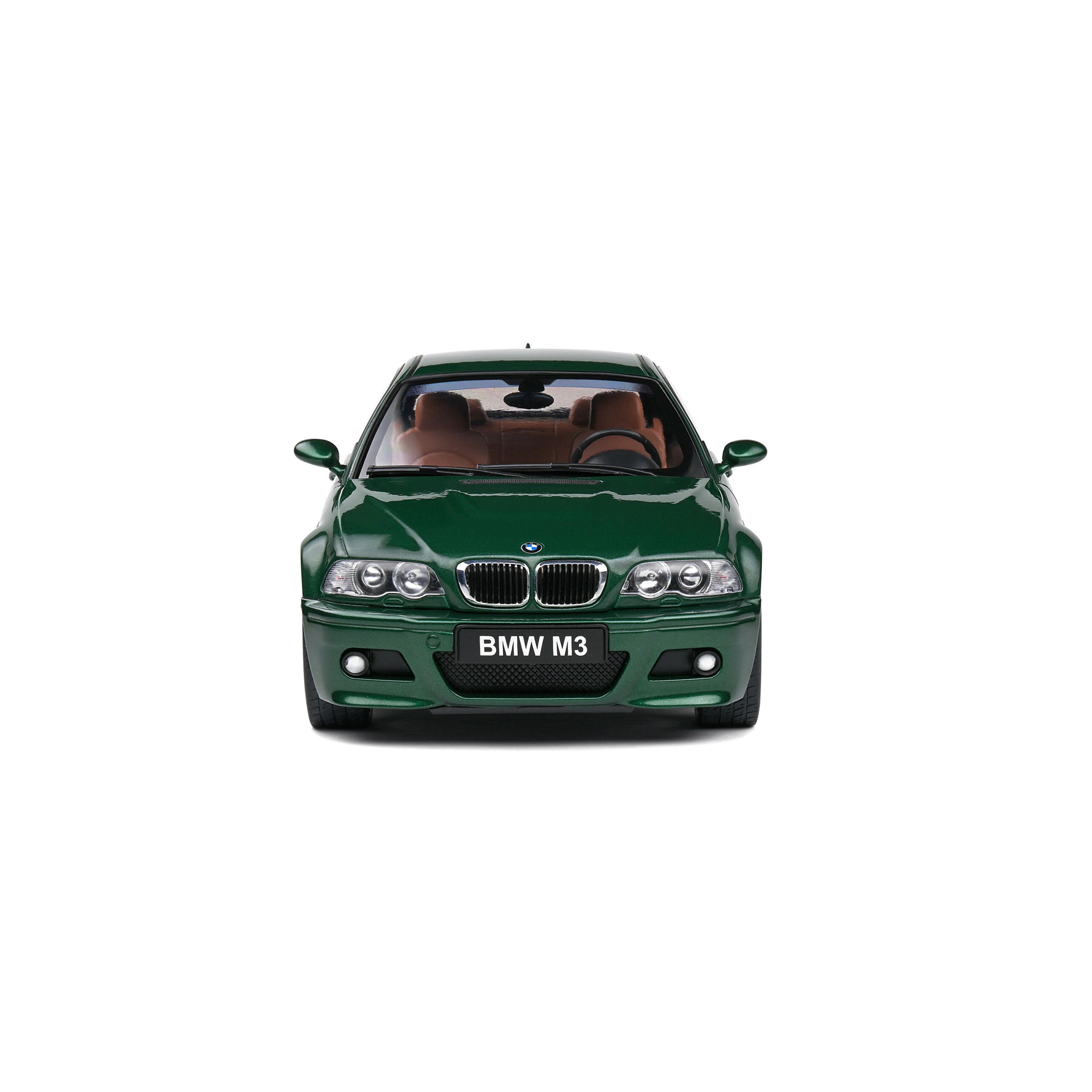 BMW E46 M3 Coupé Vert 2000 1/18 - Image 4