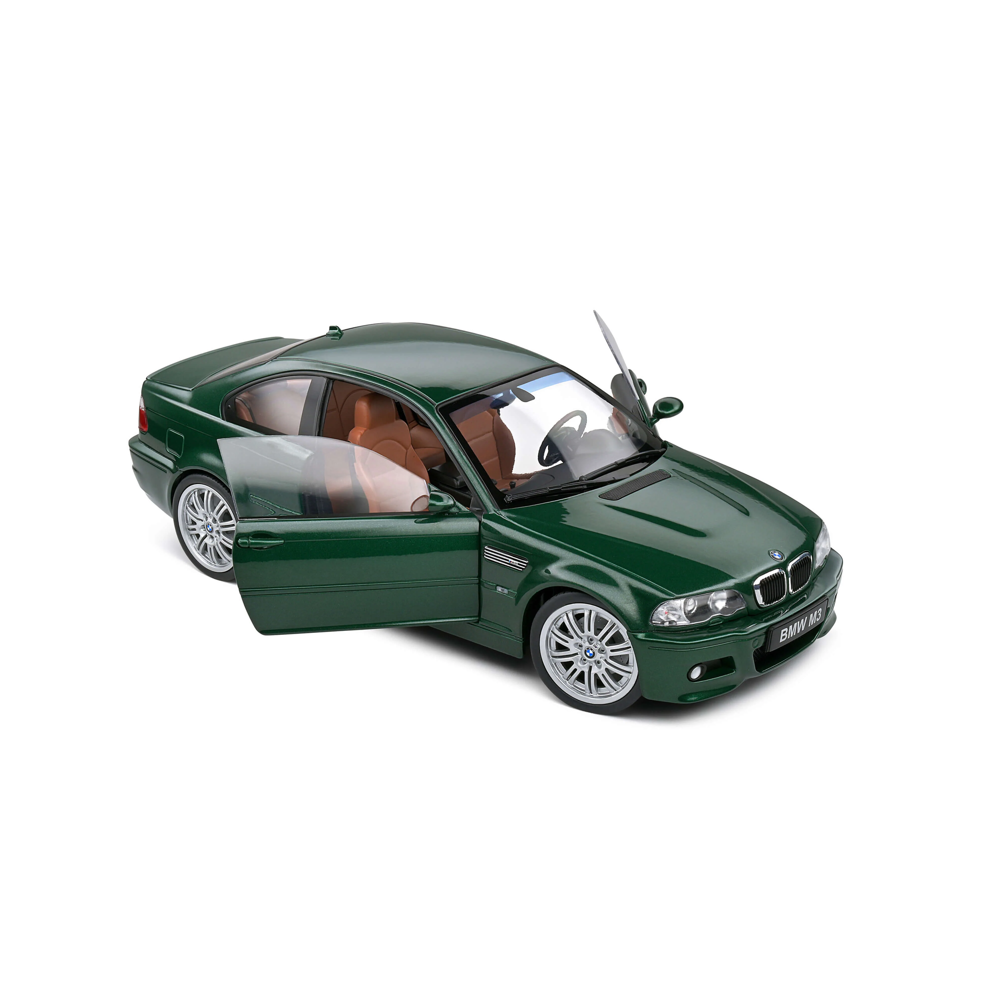 BMW E46 M3 Coupé Vert 2000 1/18 - Image 6