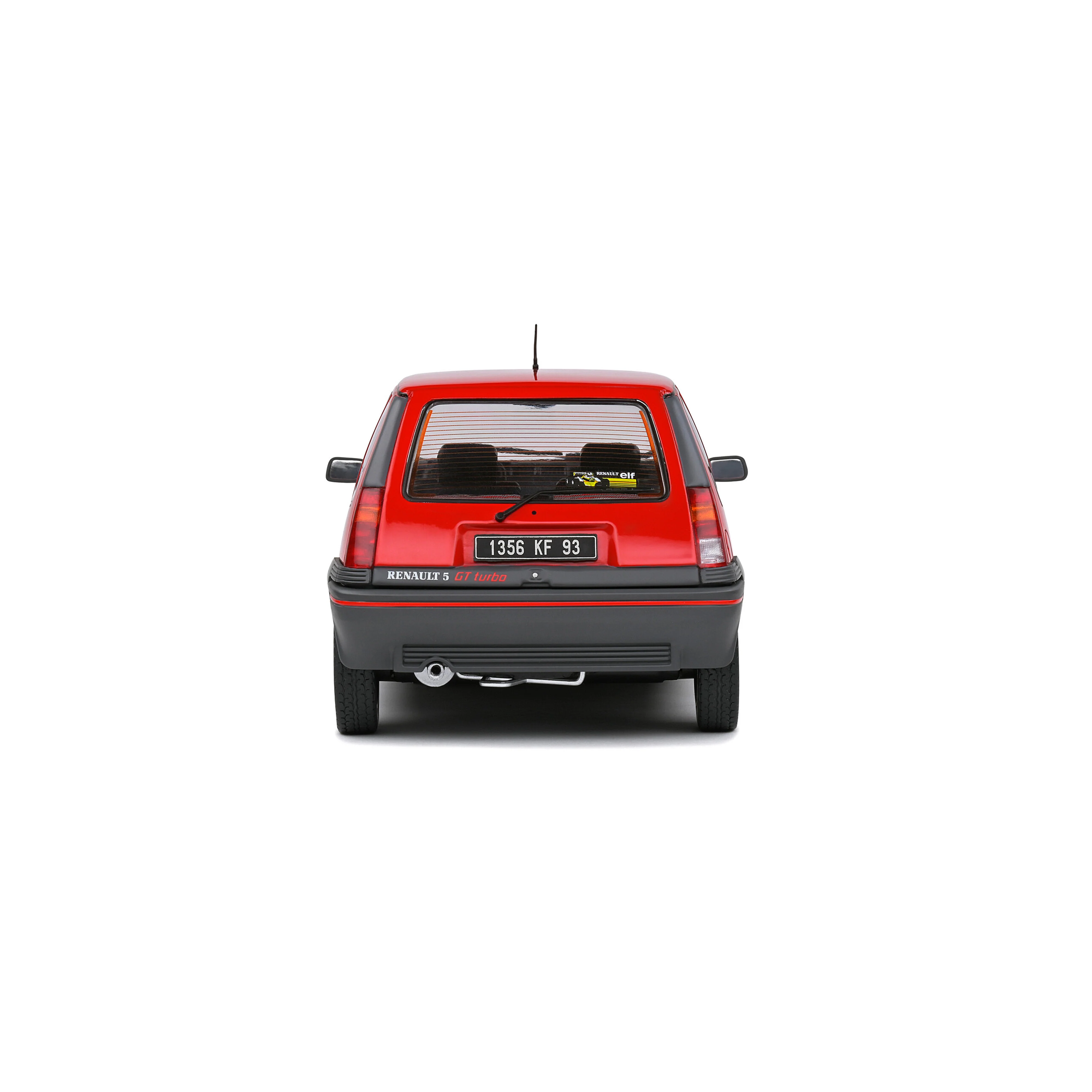 Renault 5 GT Turbo MK1 Rouge 1985 1/18 - Image 3