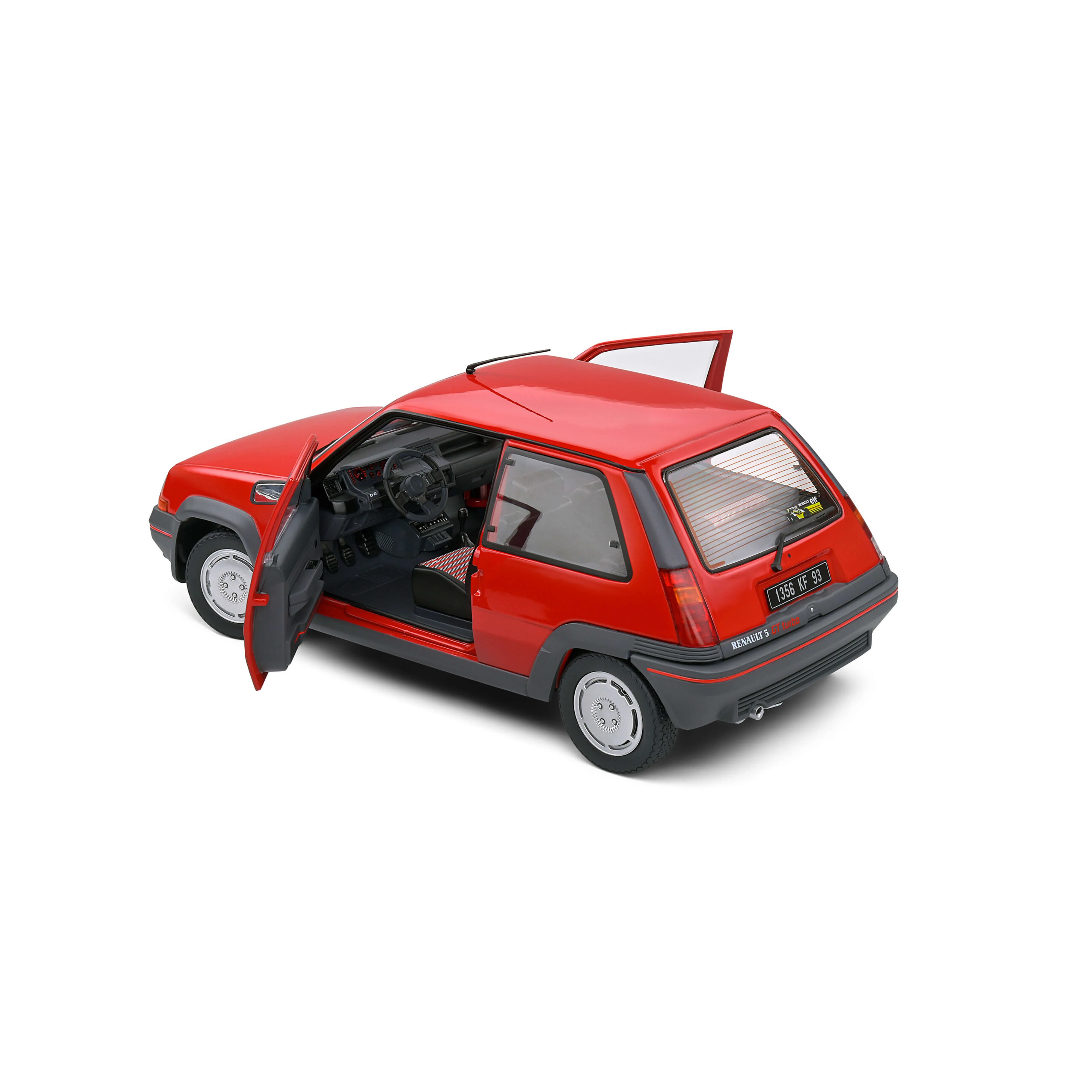 Renault 5 GT Turbo MK1 Rouge 1985 1/18 - Image 5